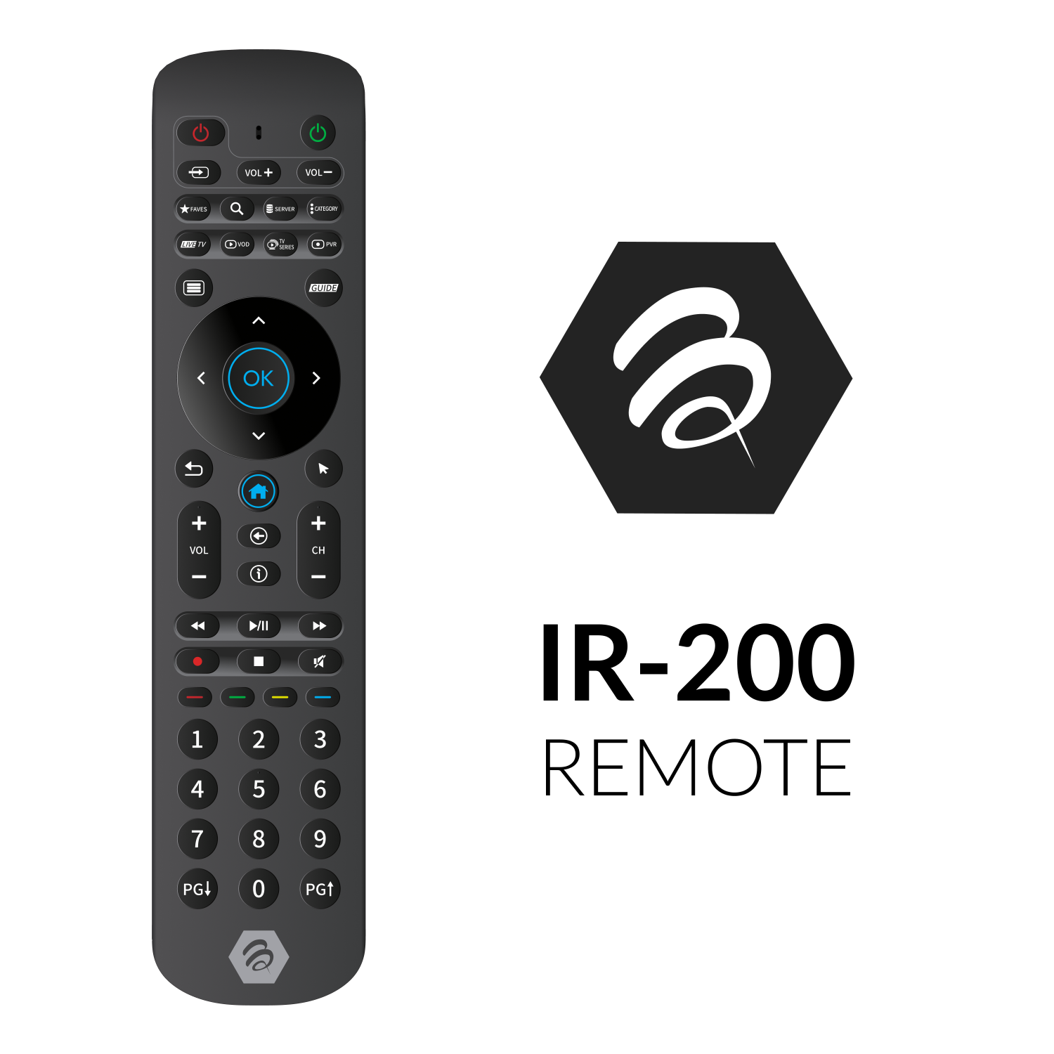 BuzzTV IR-200 Remote