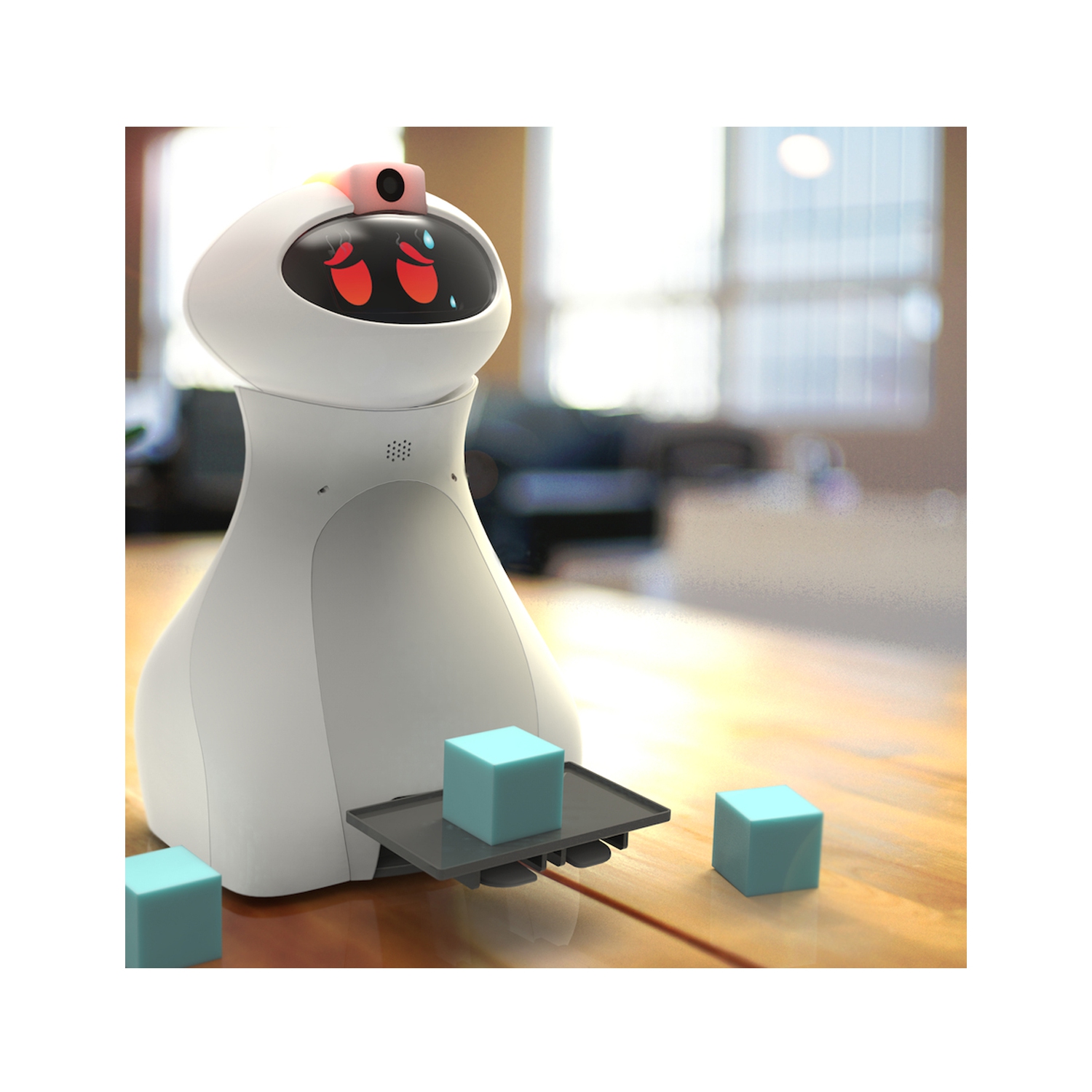 TTS Oti-Bot Coding Robot with 1 Forklift Bundle Pack, Learning Robot Programming Robotics, STEAM Robotics Programmable APP Control Robot Toys Gifts