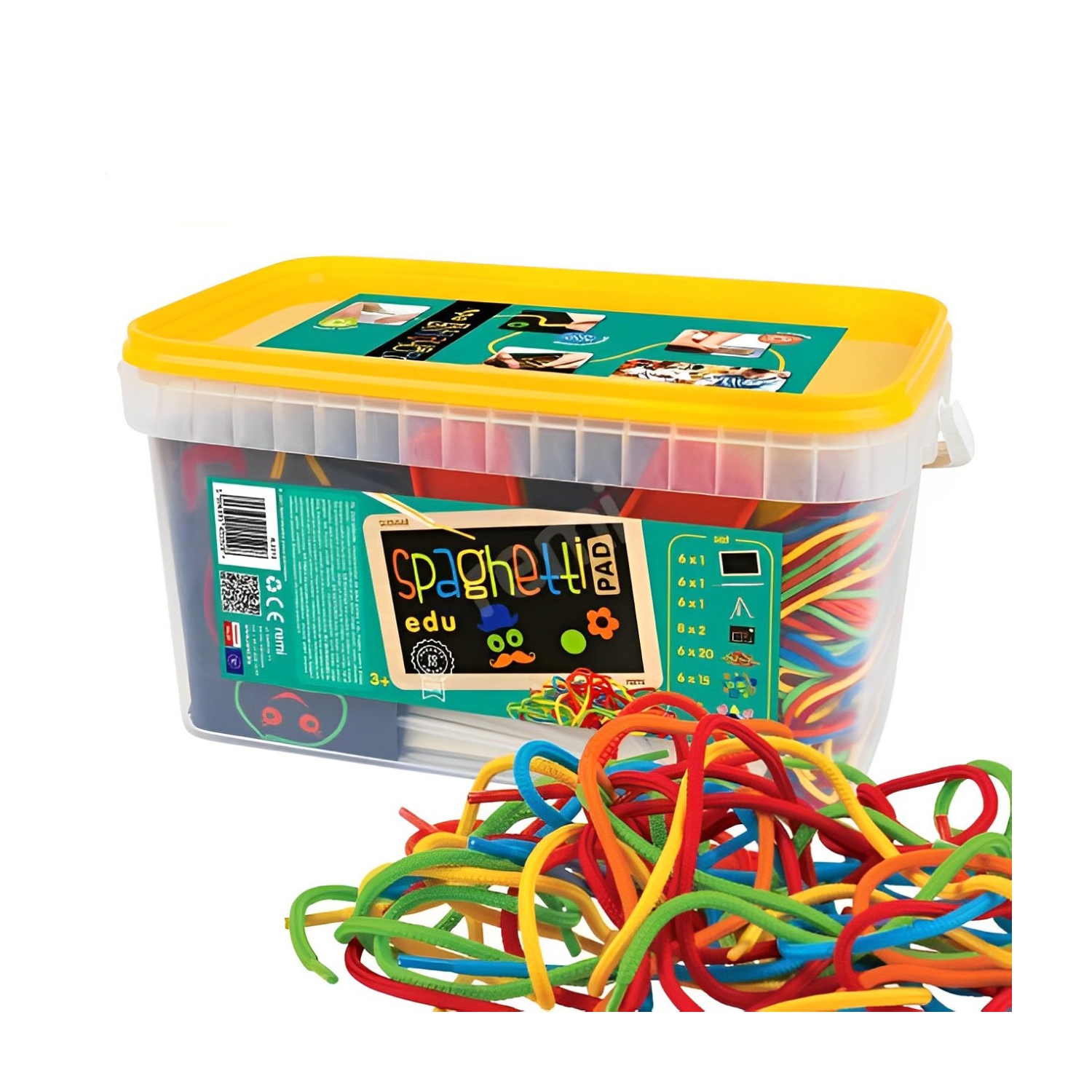 Spaghetti Edu - 6 stands - Innovative Set for Learning to Write - Teachers and Parents Teaching Kindergartens Education Classroom Materials