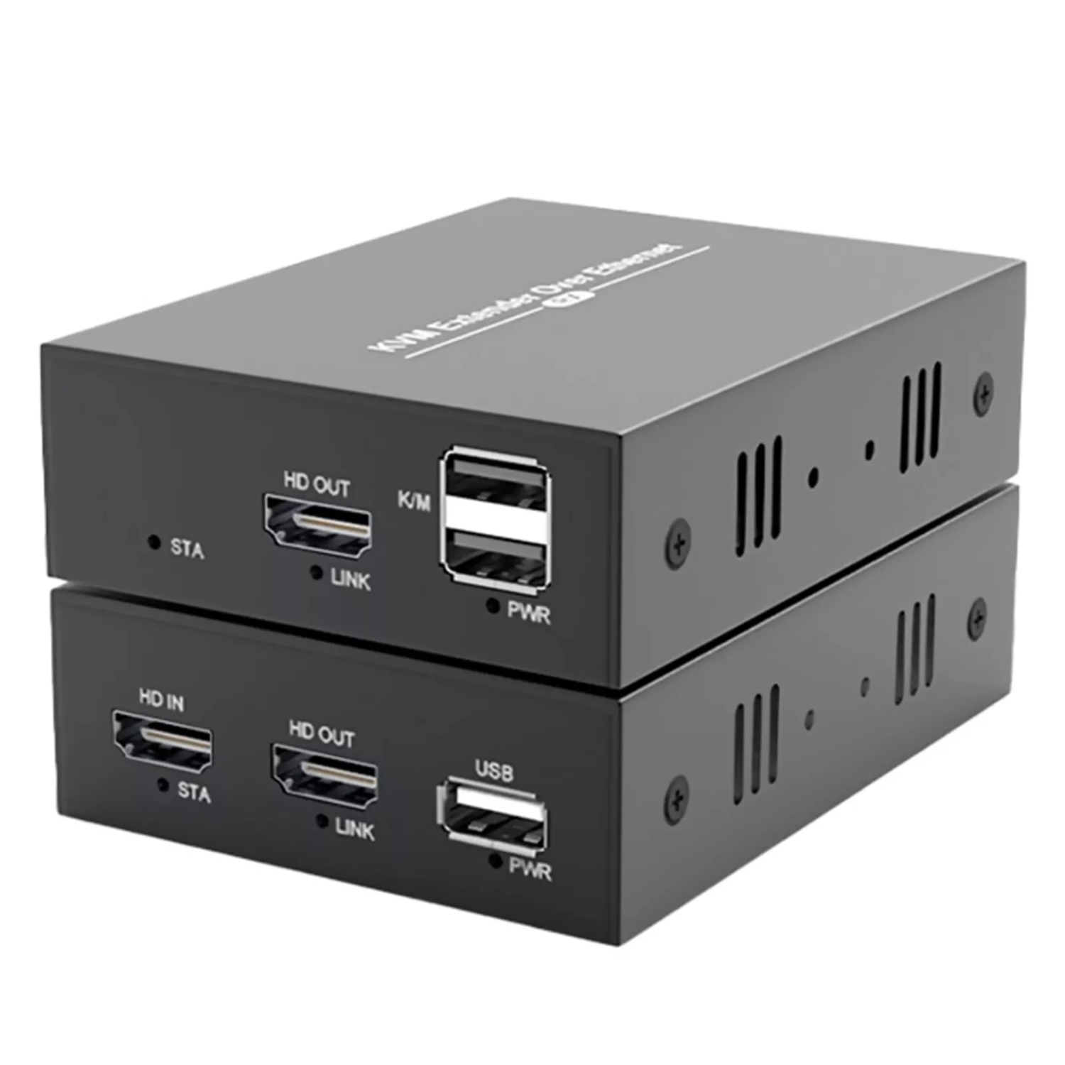 Prolongateur KVM HDMI USB 50&nbsp;m via un seul câble Ethernet Cat5e/6 pour CCTV PC Portable à usage professionnel à domicile