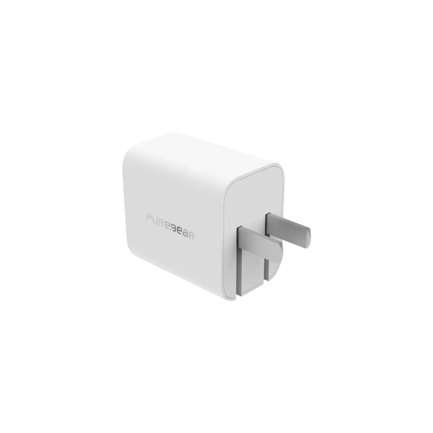 Chargeur mural 20&nbsp;W USB-C Light Speed de Pure Gear | Couleur&nbsp;: Blanc