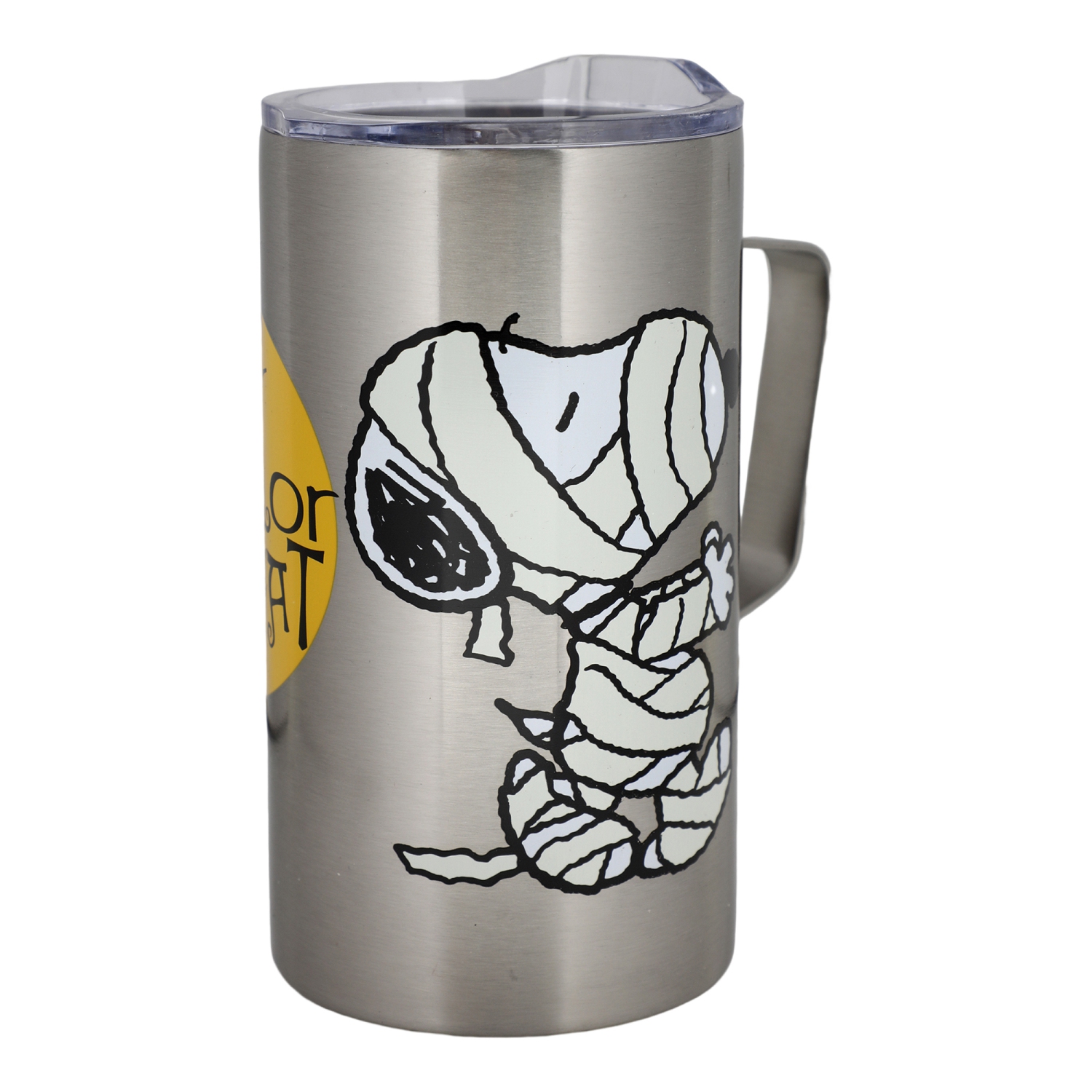 Tasse 24&nbsp;oz en acier inoxydable Trick or Treat Zombie de Peanuts