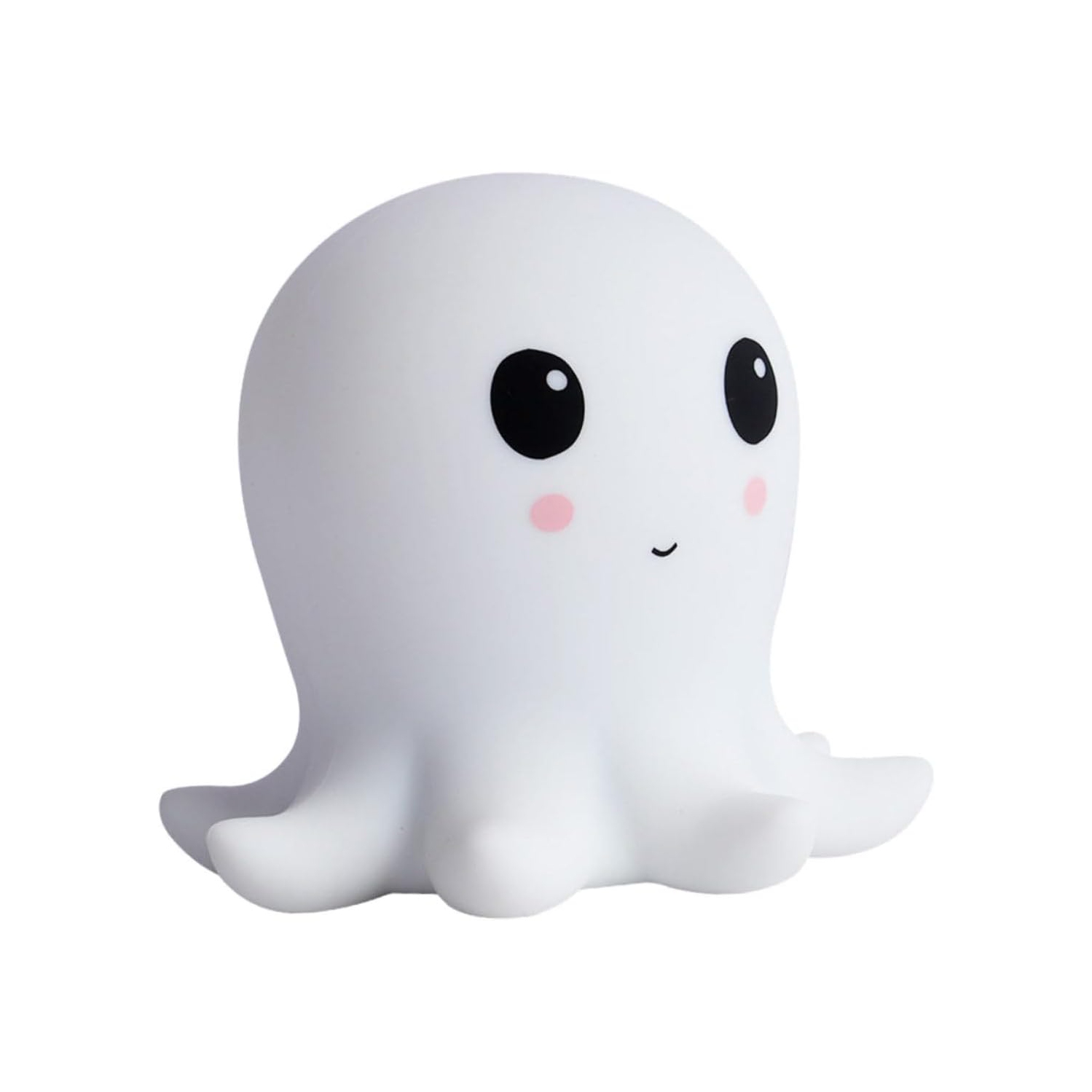 1-pcs Octopus Silicone Lamp Nightlight Decor Night Light Creative Octopus Shaped Light Lovely Octopus Shaped Night Lamp Small USB Night Lamp White Room Light Simple