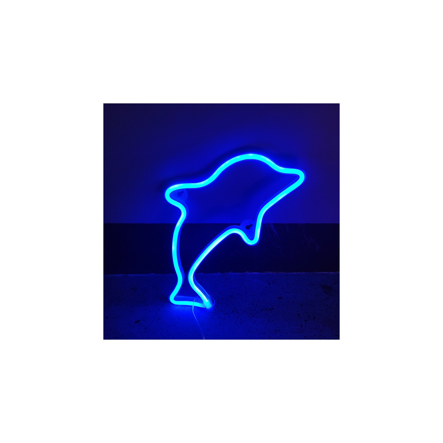 Enseigne néon baleine 1 pièces, décoration murale néon LED, pour décoration murale Chambre de jeu Jeu Chambre de garçon Grand cadeau pour enfant,