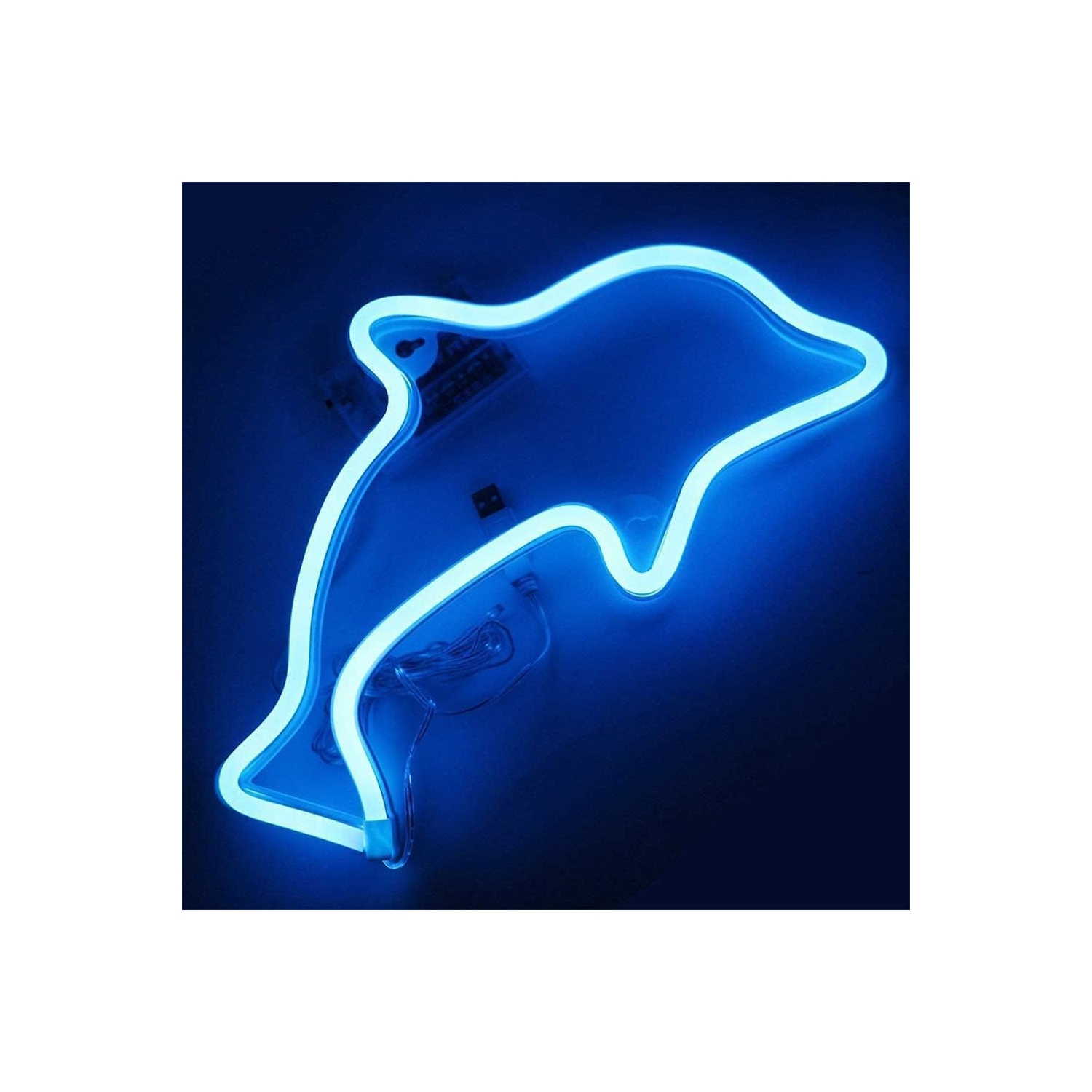 Enseigne néon baleine 1 pièces, décoration murale néon LED, pour décoration murale Chambre de jeu Jeu Chambre de garçon Grand cadeau pour enfant,