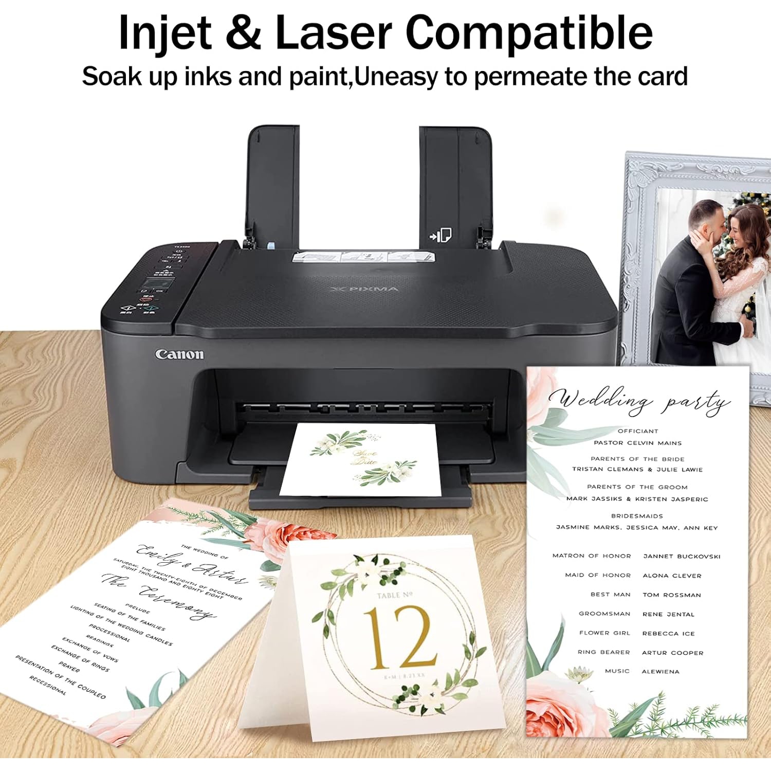 Papier blanc 8,5x14 épais 100 feuilles, papier épais 65&nbsp;lb épais format légal pour imprimante pour arts