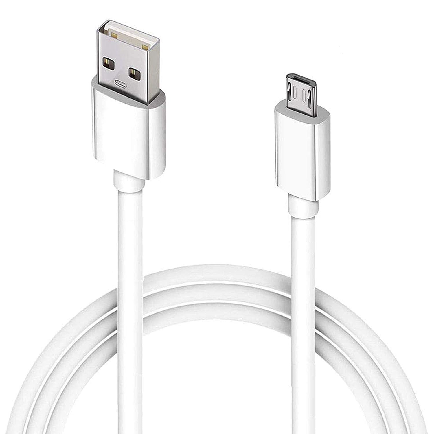 10FT Long Android Charger Cable Fast Charge,USB to ro USB Cable White,ro USB 2.0 Cable USB ro Cable