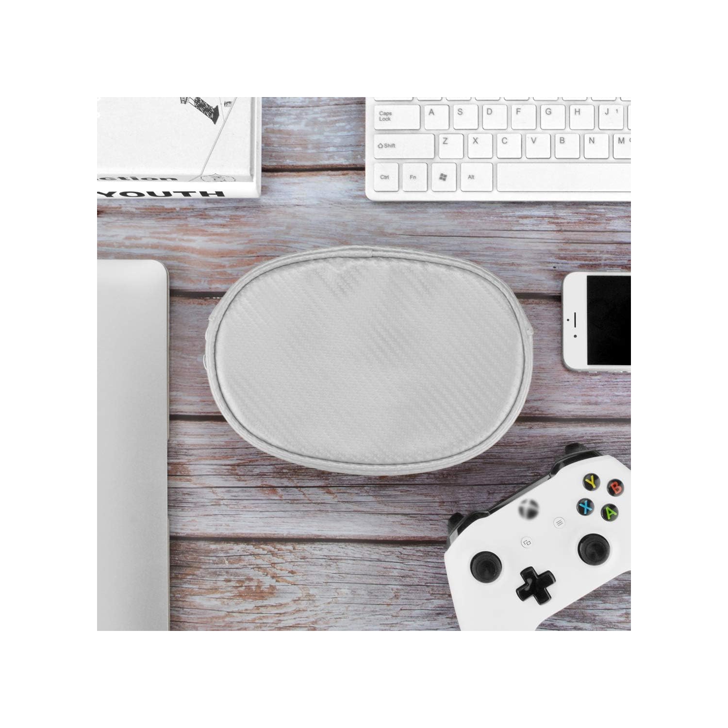 Controllers Carrying Pouch Travel Bag, Compatible with Google Stadia, Sony Playstation 5, Dual Sense Edge, PS5