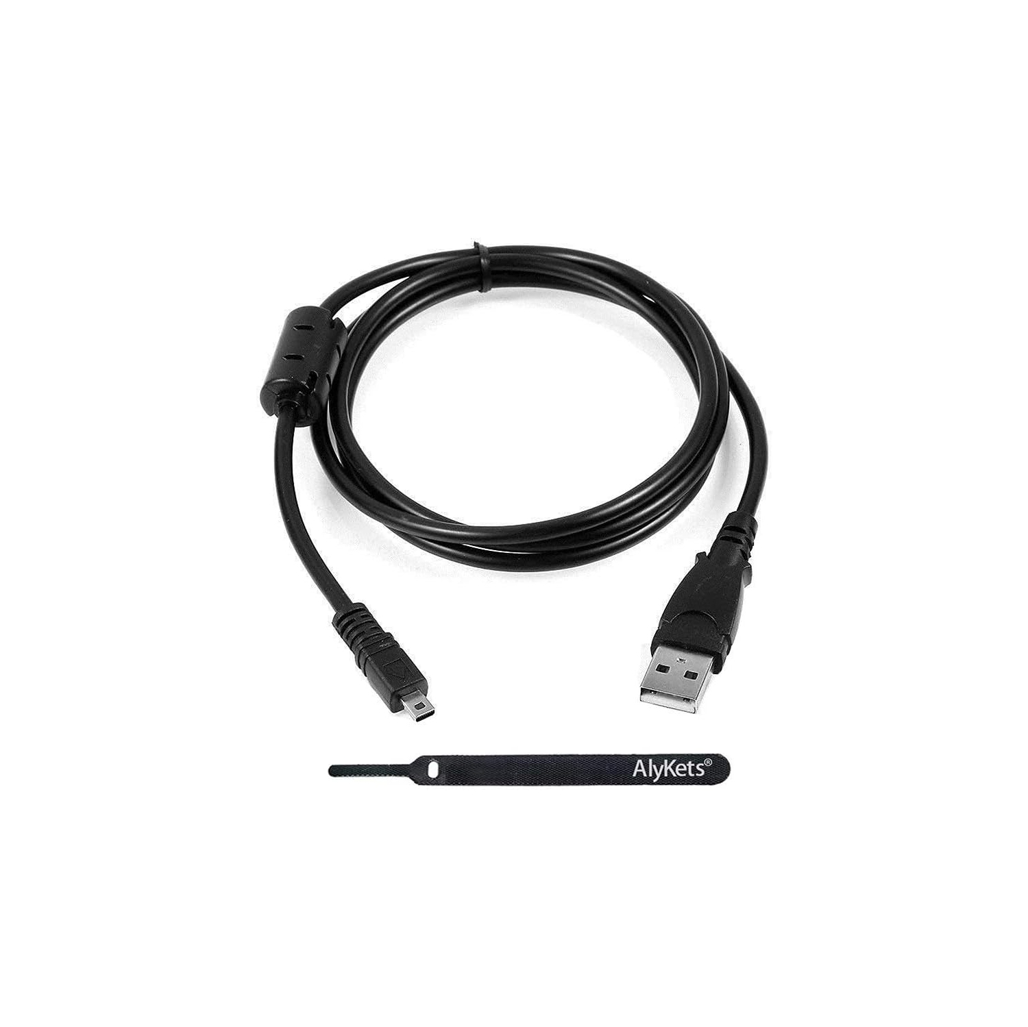 Replacenment USB Cable Cord y Charger for Sony Cybershot Cyber-Shot DSCH200, DSCH300, DSCW370, DSCW800, DSCW830,