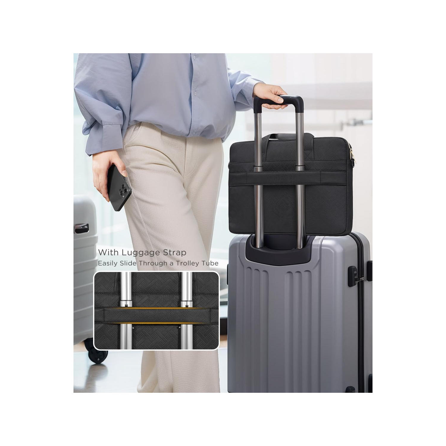 Laptop Case Bag 17 Inch Computer Sleeve for LG gram 17/Dell G7/17.3" MSI 17/17 Lenovo IdeaPad 3i Gen7/17.3" HP