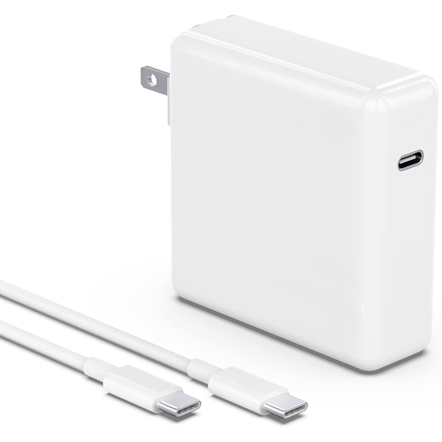 Chargeur MacBook Pro 96&nbsp;W Chargeur USB-C pour MacBook Pro Air de 13 14 15 16&nbsp;po 2022/2021/2020/2019/2018, Rapide
