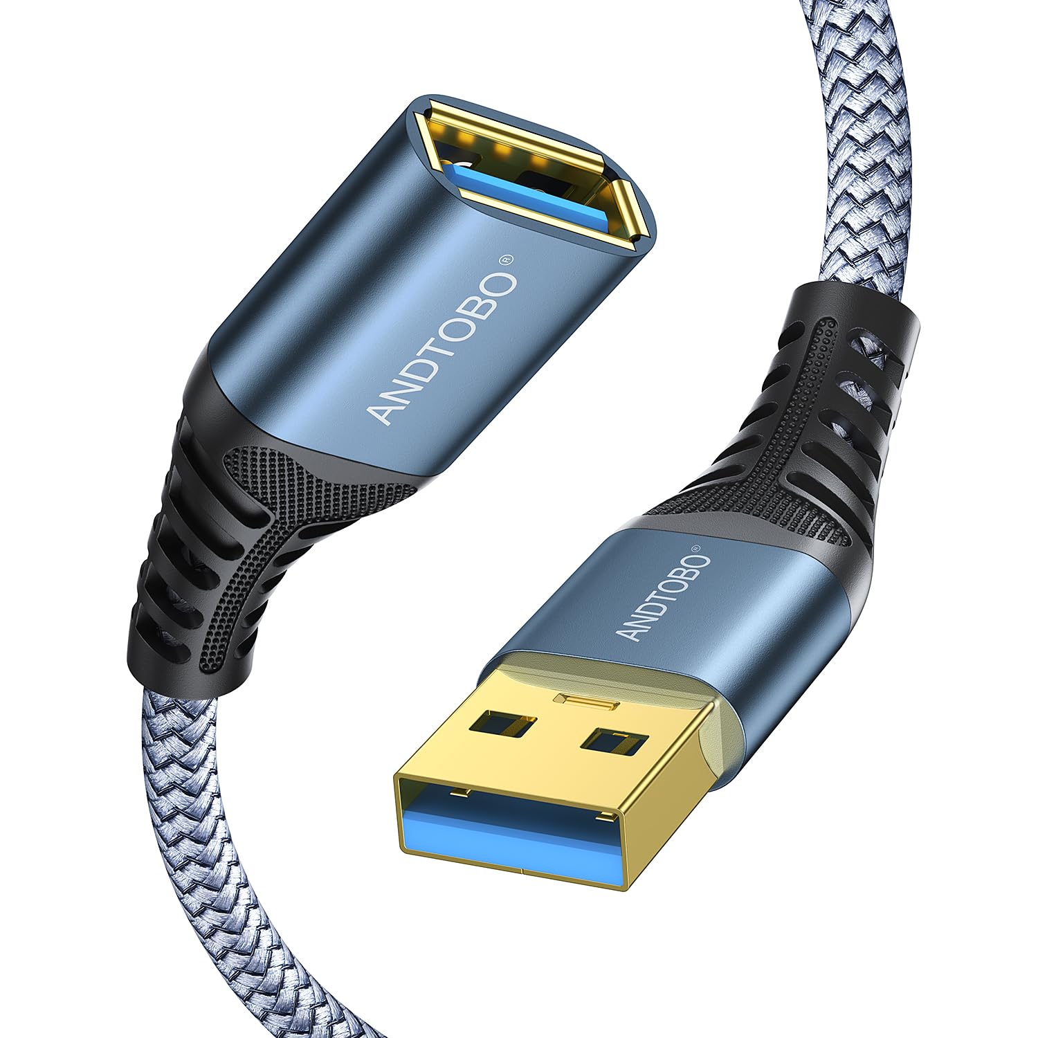Câble de rallonge USB 6.6&nbsp;pi, USB 3,1 Type A mâle à femelle Câbles de rallonge USB Transfert de données haute vitesse Compatible 5&nbsp;Gb/s
