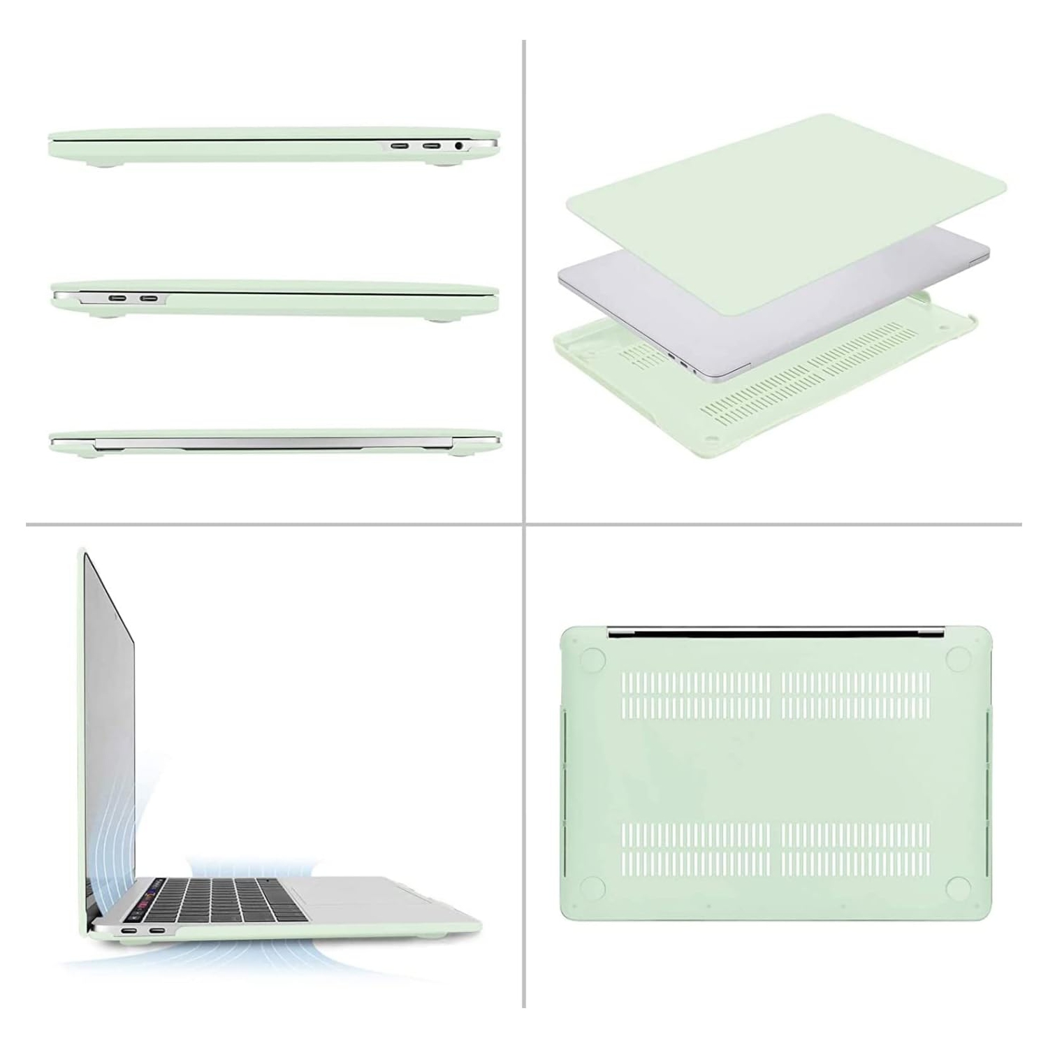 Compatible with MacBook Pro 13 inch Case 2024-2016 M2 A2338 M1 A2289 A2251 A2159 A1989 A1706 A1708, Hard