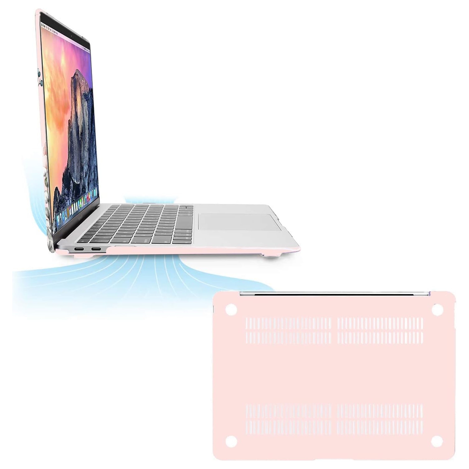 Compatible with MacBook Air 13 inch Case 2022 2021 2020 2019 2018 A2337 M1 A2179 A1932 Retina Display Touch