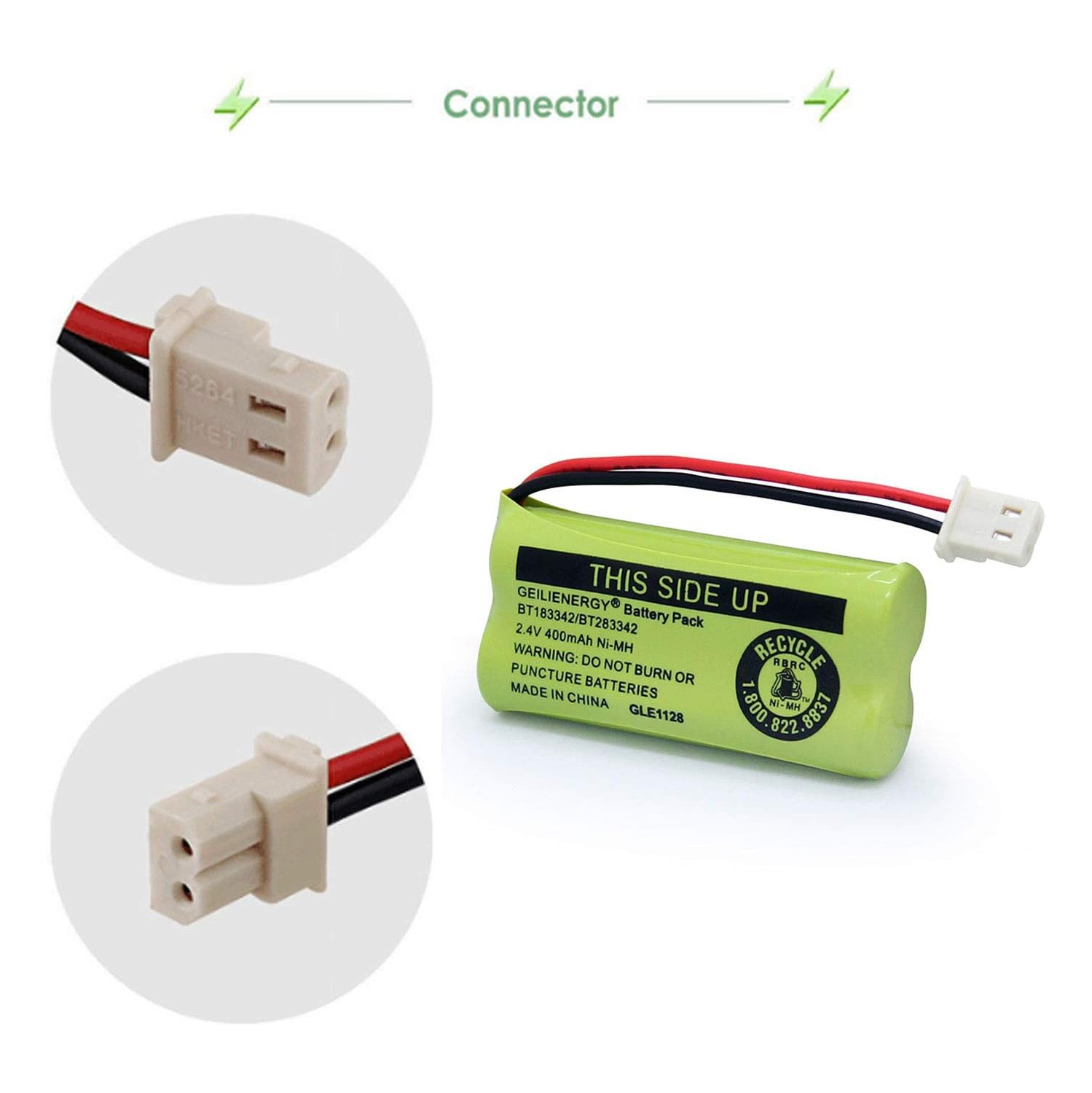 Téléphone de remplacement y BT162342 / BT262342 BT166342/BT266342 BT183342/BT283342 Compatible avec Vtech