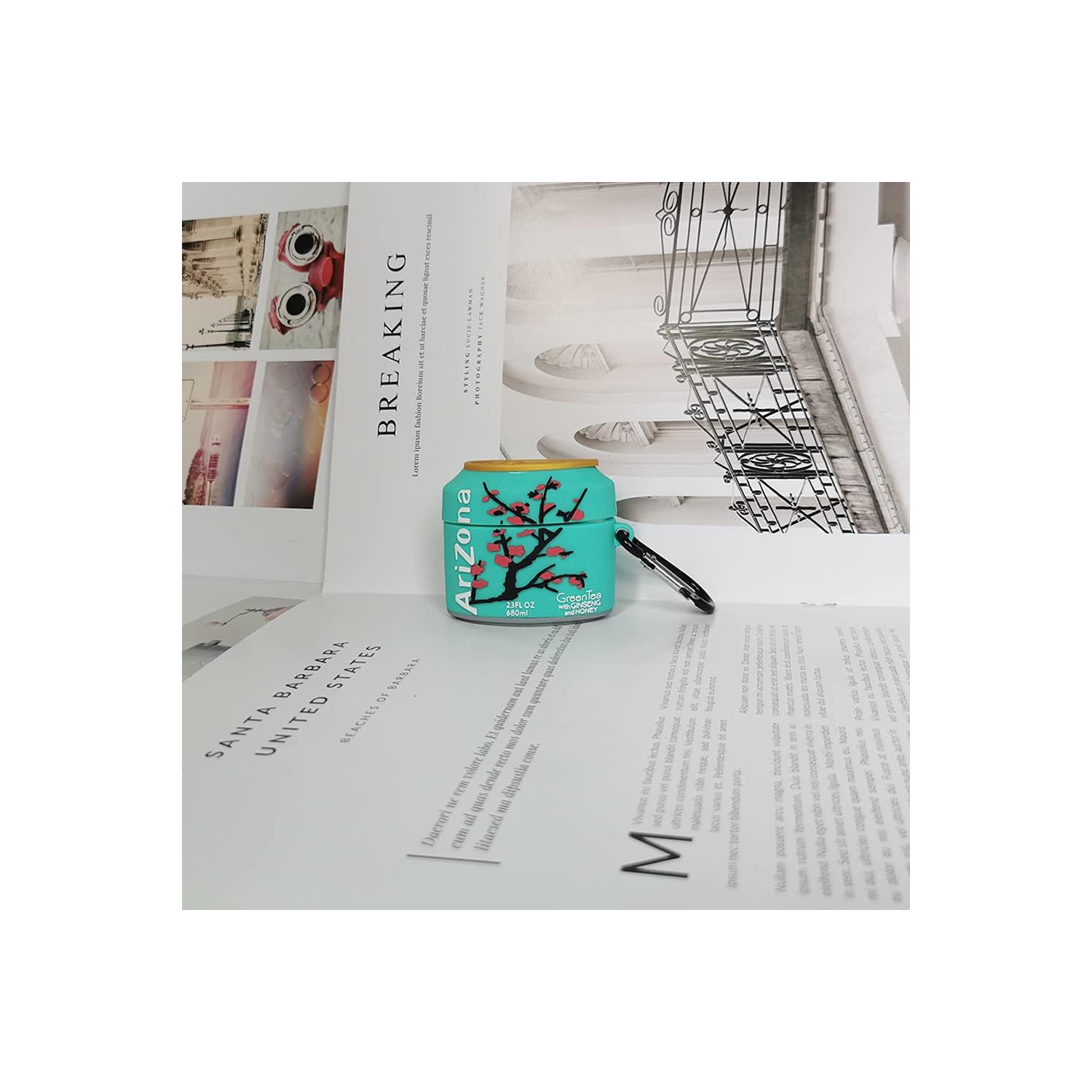 Compatible with AirPods 3 Case Arizona,Protective Silicone Cartoon 3D Drink Bottle Cover for AirPod 3rd Generation 3