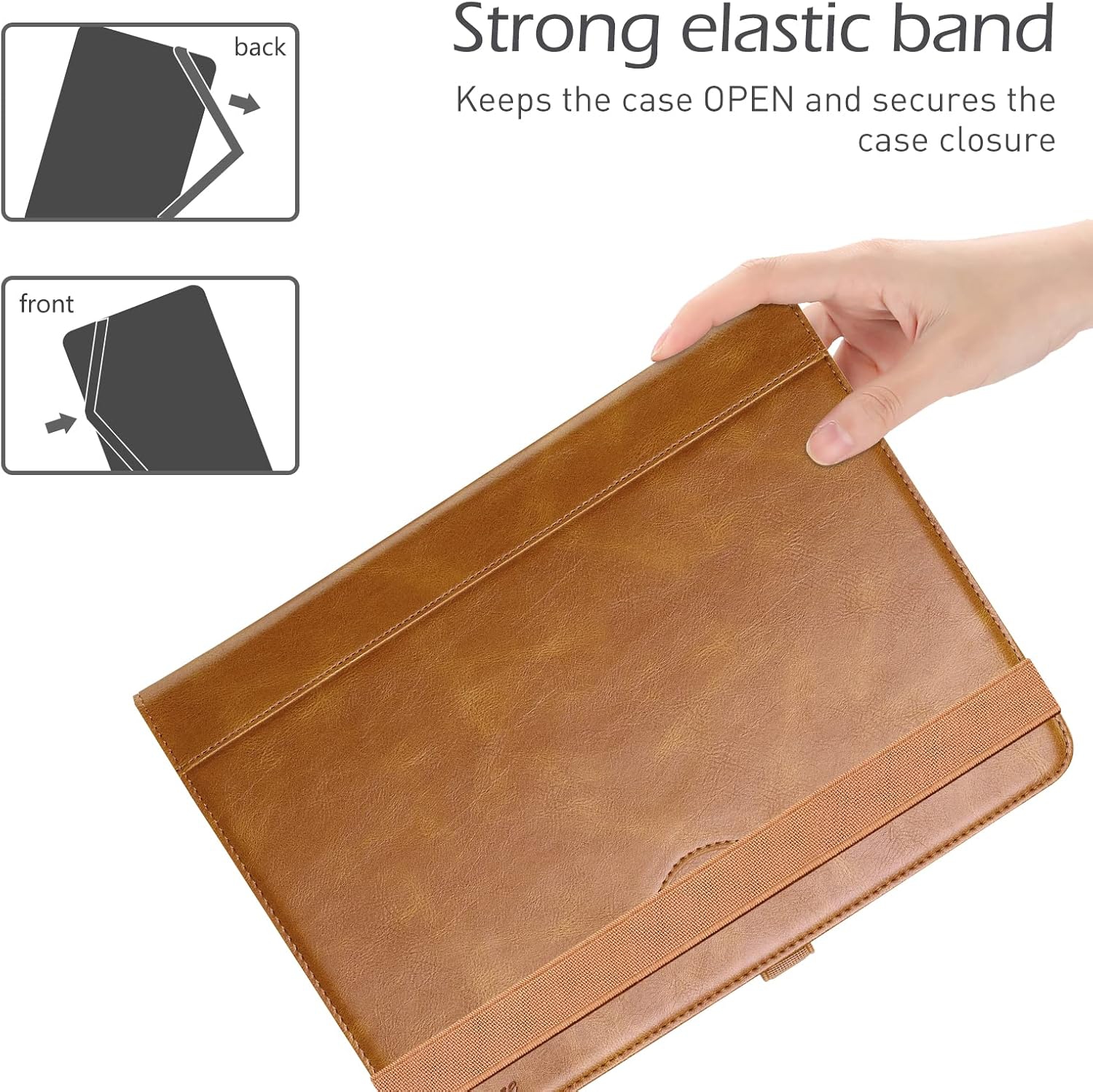 Étui universel pour tablette de 9 à 9&nbsp;po, étui folio avec support protecteur pour écran tactile Android de 10&nbsp;po et 10,1