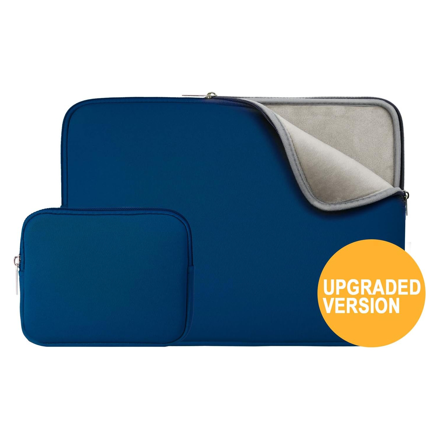 RAINYEAR 16 Inch Laptop Sleeve Protective Soft Case Cover Carrying Bag with Accessories Pouch, Compatible with 2021