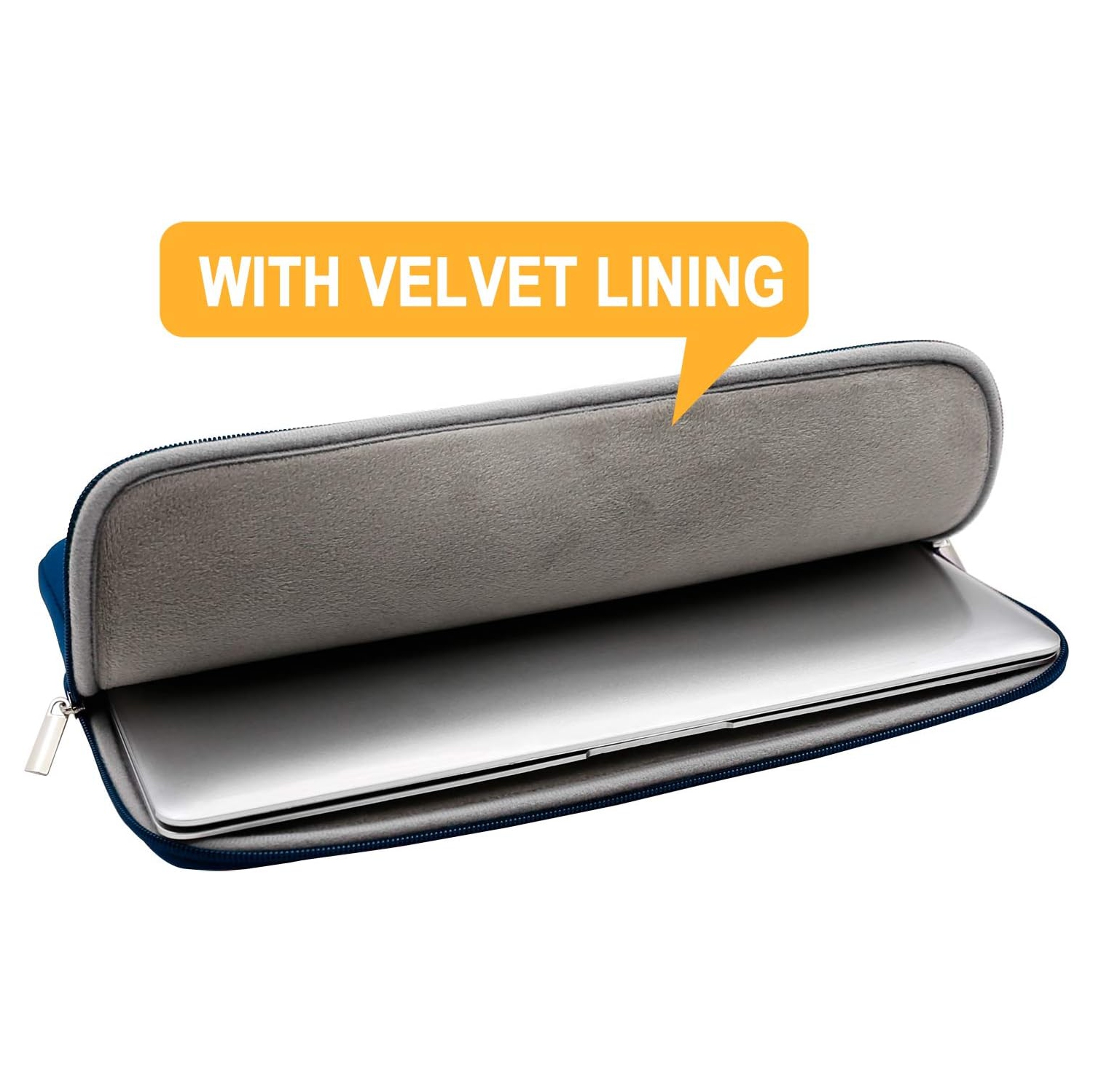 RAINYEAR 16 Inch Laptop Sleeve Protective Soft Case Cover Carrying Bag with Accessories Pouch, Compatible with 2021