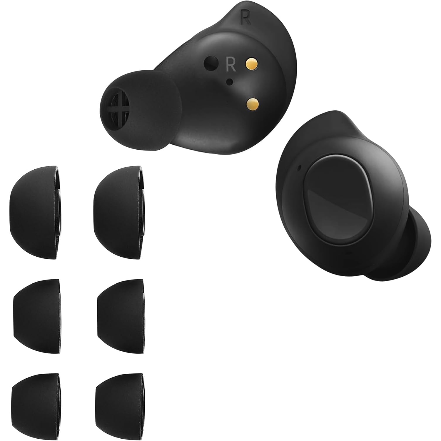 8X Replacement Ear Tips Compatible with Sennheiser Momentum True 3 - Set of Silicone Eartips