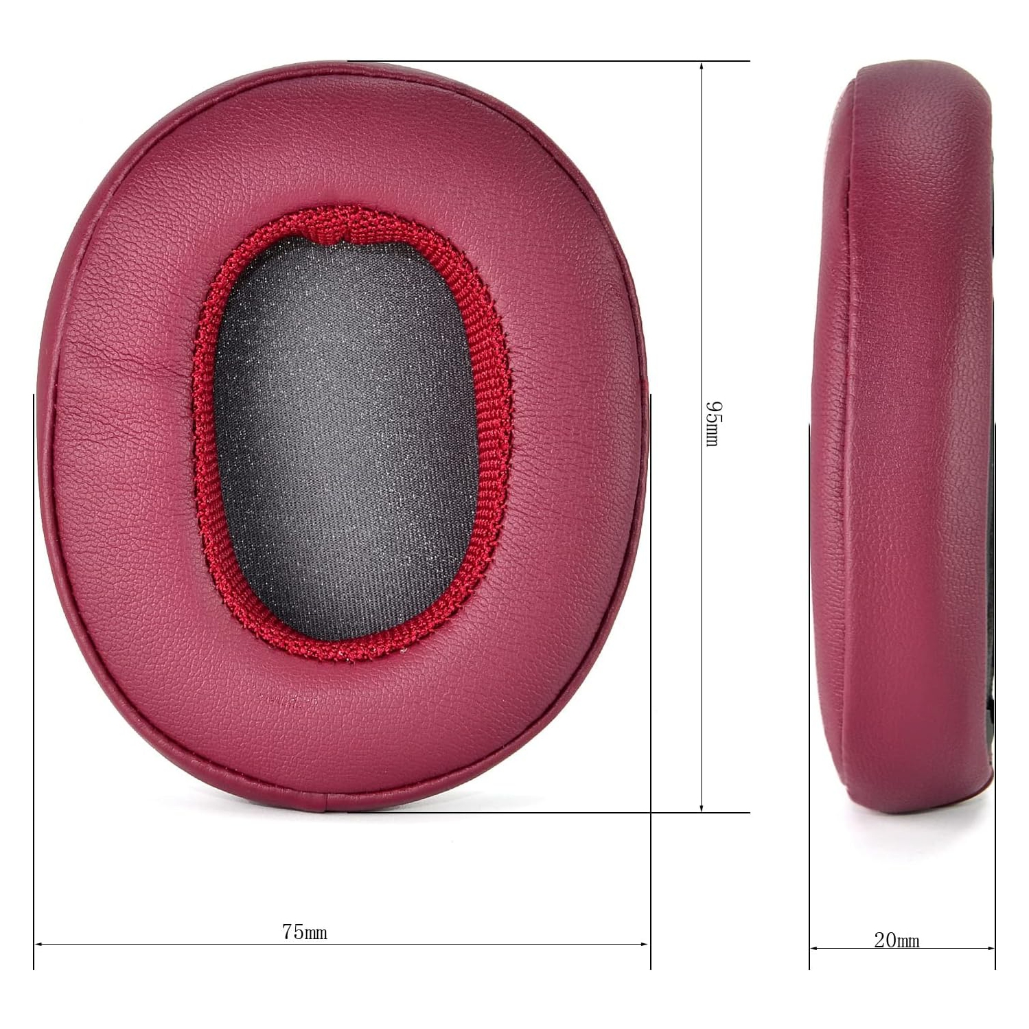 Hesh 3 Protein Leather Replacement Ear Pads Compatible with Skullcandy Crusher Crusher Evo Crusher ANC Hesh 3