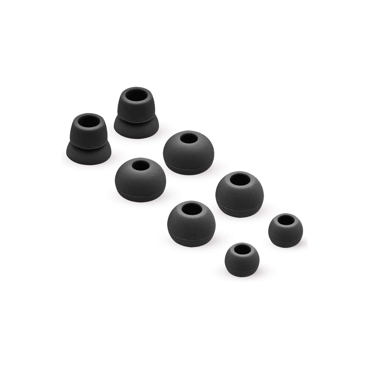 Silicone Ear Tips Earbuds Set Compatible with Powerbeats 2/3 Monsterbeats Beats by Dre 4 Pairs
