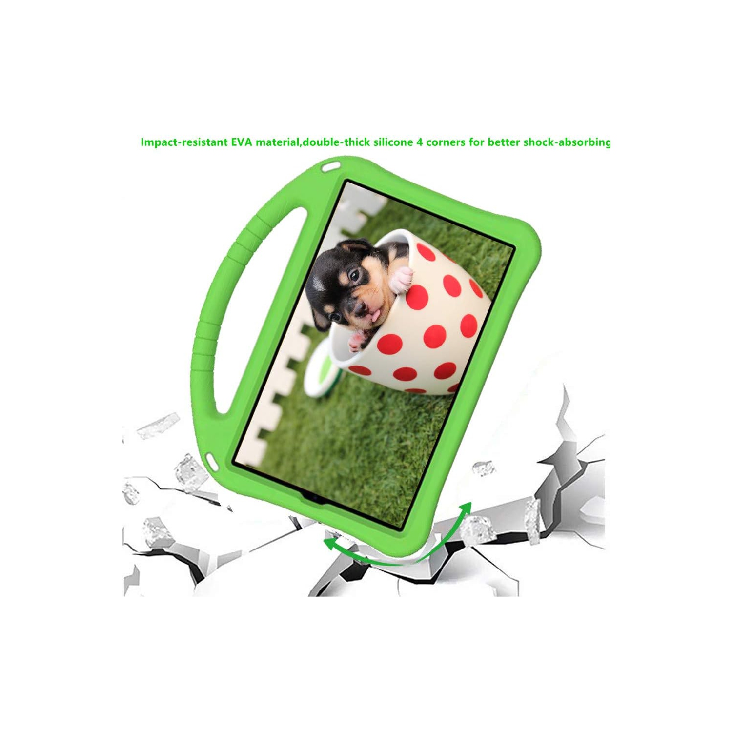 Kids Case for Lenovo Tab M10 10.1,Shockproof Cover with Handle Stand for K10/M10 Plus 10.3