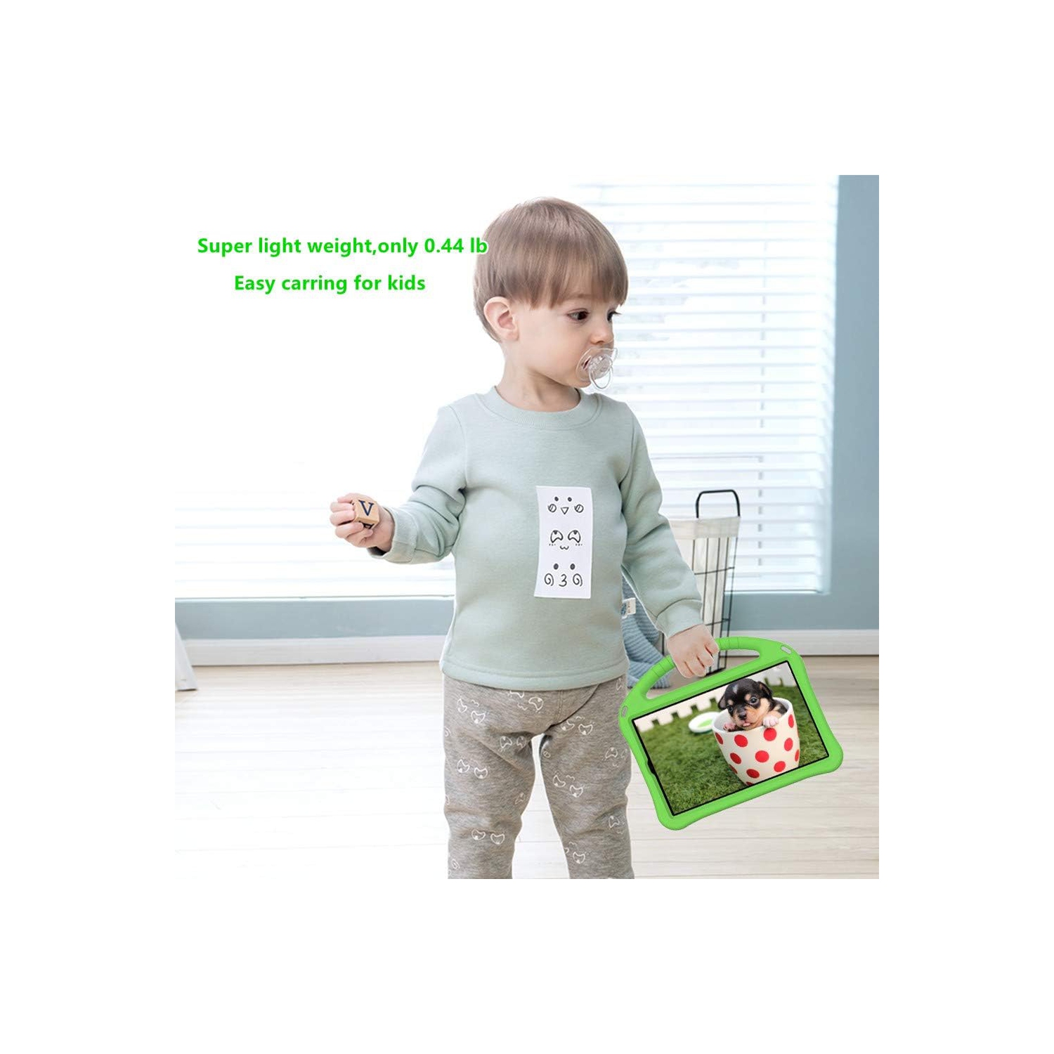 Kids Case for Lenovo Tab M10 10.1,Shockproof Cover with Handle Stand for K10/M10 Plus 10.3