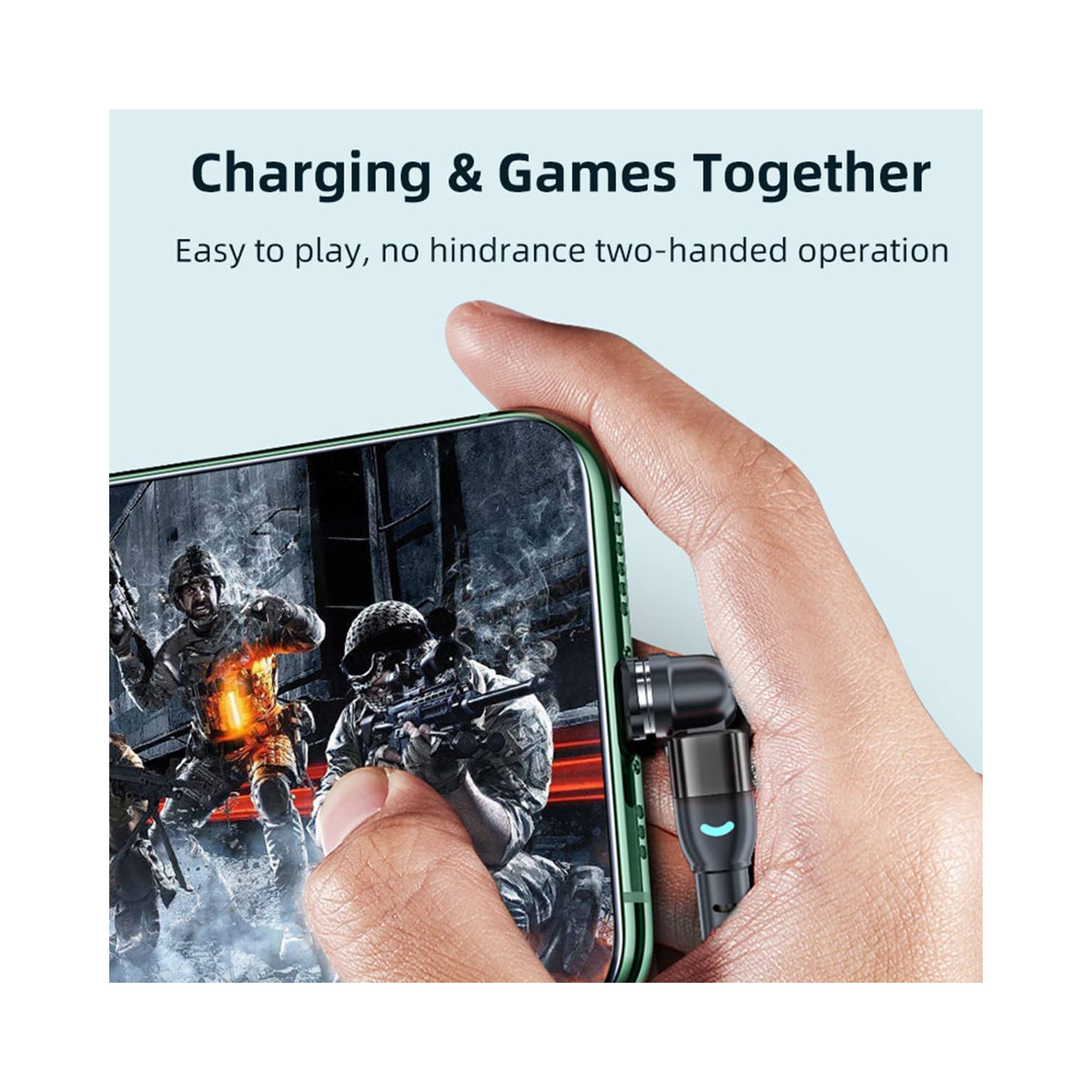 Câble de chargement magnétique à recharge rapide, paquet de 2, 3,3 pi, noir, synchronisation 3 A à transfert de données multiples, nylon tressé