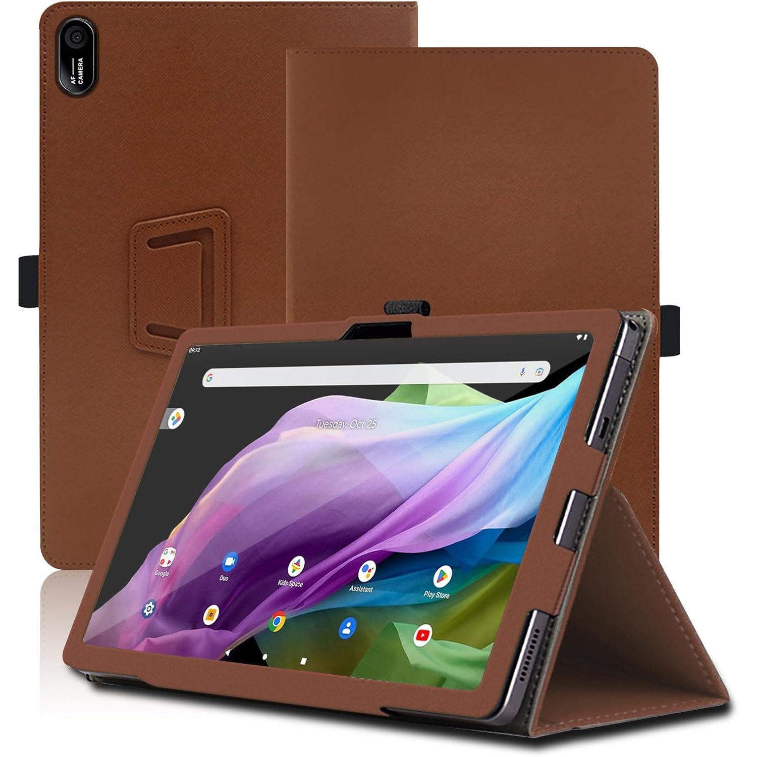 Case for Acer Iconia Tab P10, 10.4 inch, Acer Iconia Tab P10 Tablet Case, Folding Stand Protective Cover with Pencil