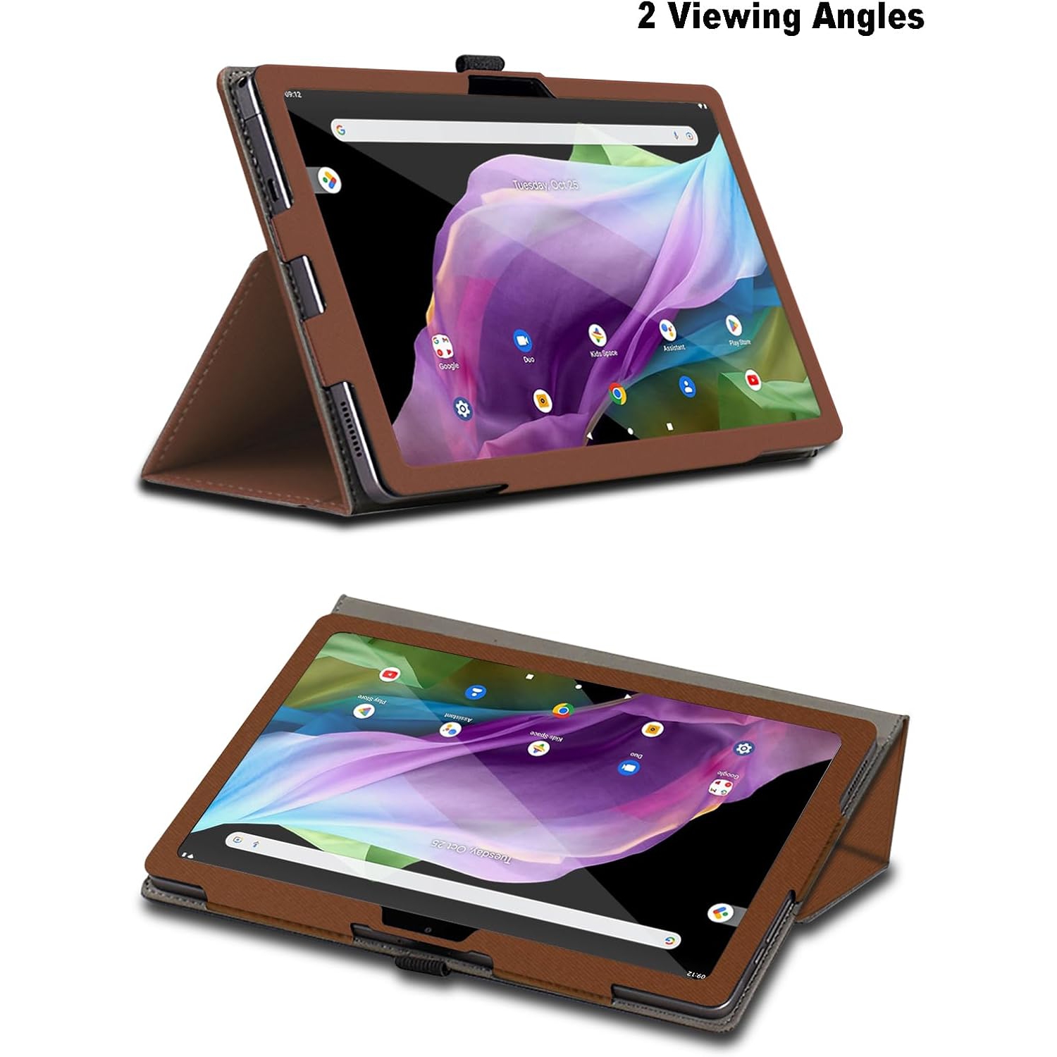 Case for Acer Iconia Tab P10, 10.4 inch, Acer Iconia Tab P10 Tablet Case, Folding Stand Protective Cover with Pencil