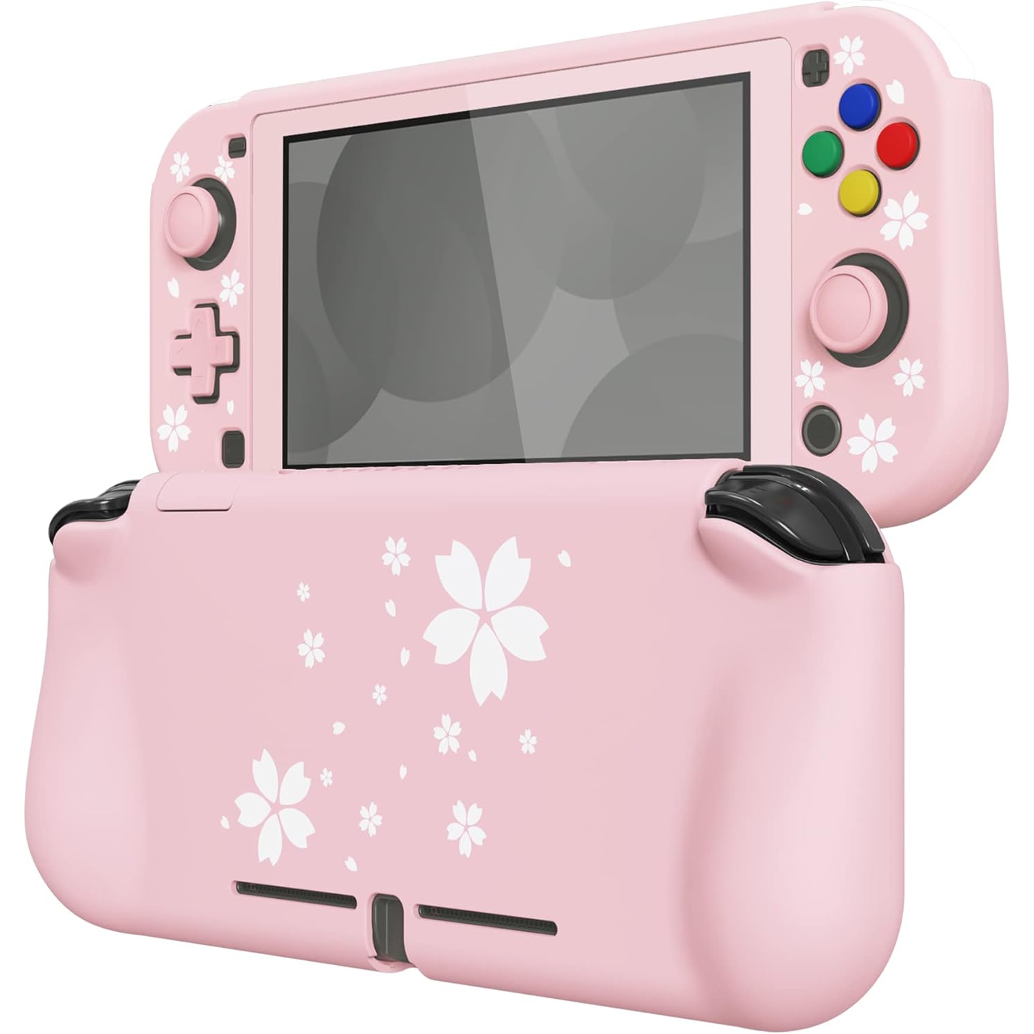 Étui protecteur de ZealProtect pour Nintendo Switch Lite avec protecteur d'écran, capuchons de pouce et capuchons de boutons -