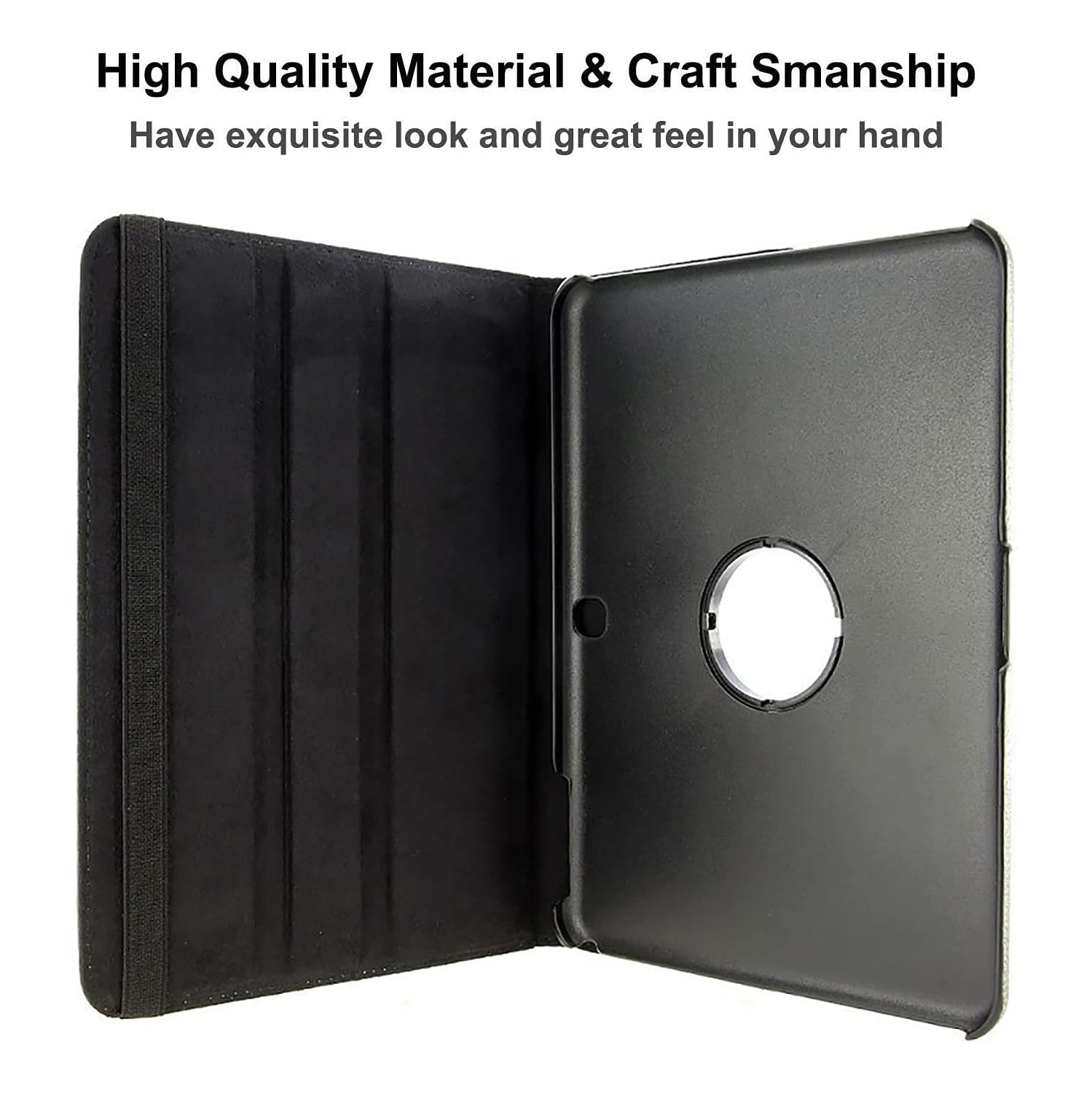 Étui pour Galaxy Tab 4 10.1&nbsp;po de Samsung - Étui-support pivotant à 360 degrés entièrement protecteur