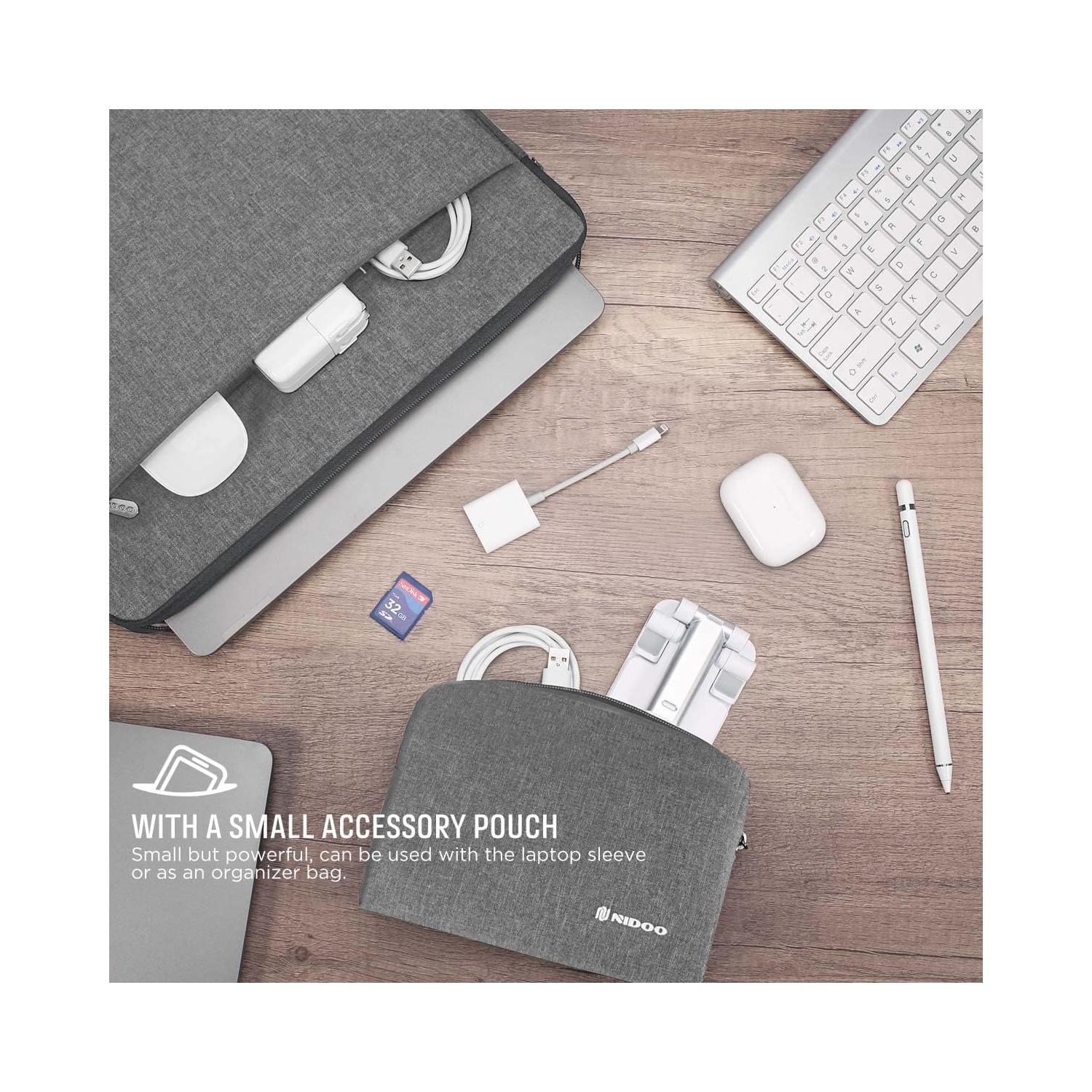 15.6" Laptop Sleeve Case Bag Cover & Accessory Bag for 15.6" IdeaPad 3i / 15.6" Legion Slim 7 Gen 6/15.6"