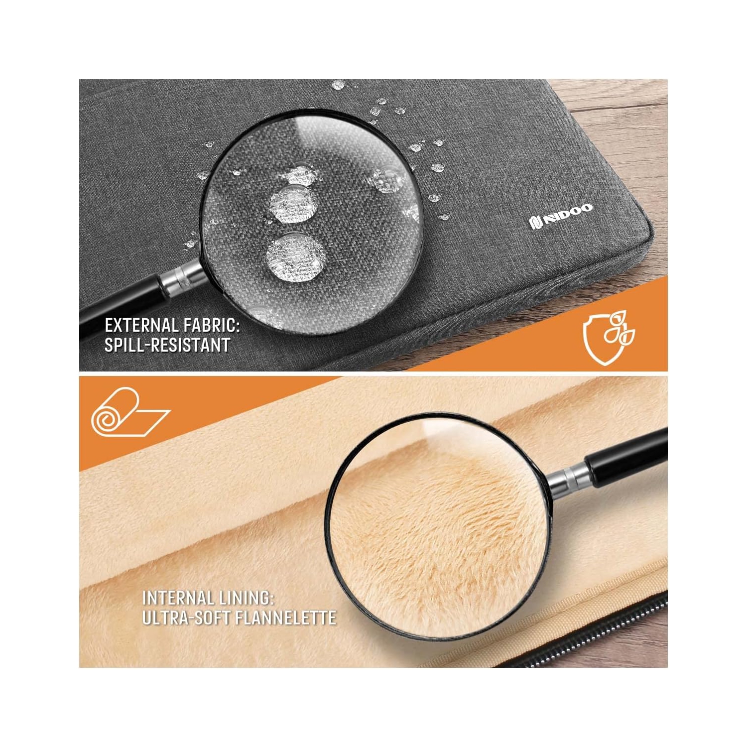 15.6" Laptop Sleeve Case Bag Cover & Accessory Bag for 15.6" IdeaPad 3i / 15.6" Legion Slim 7 Gen 6/15.6"