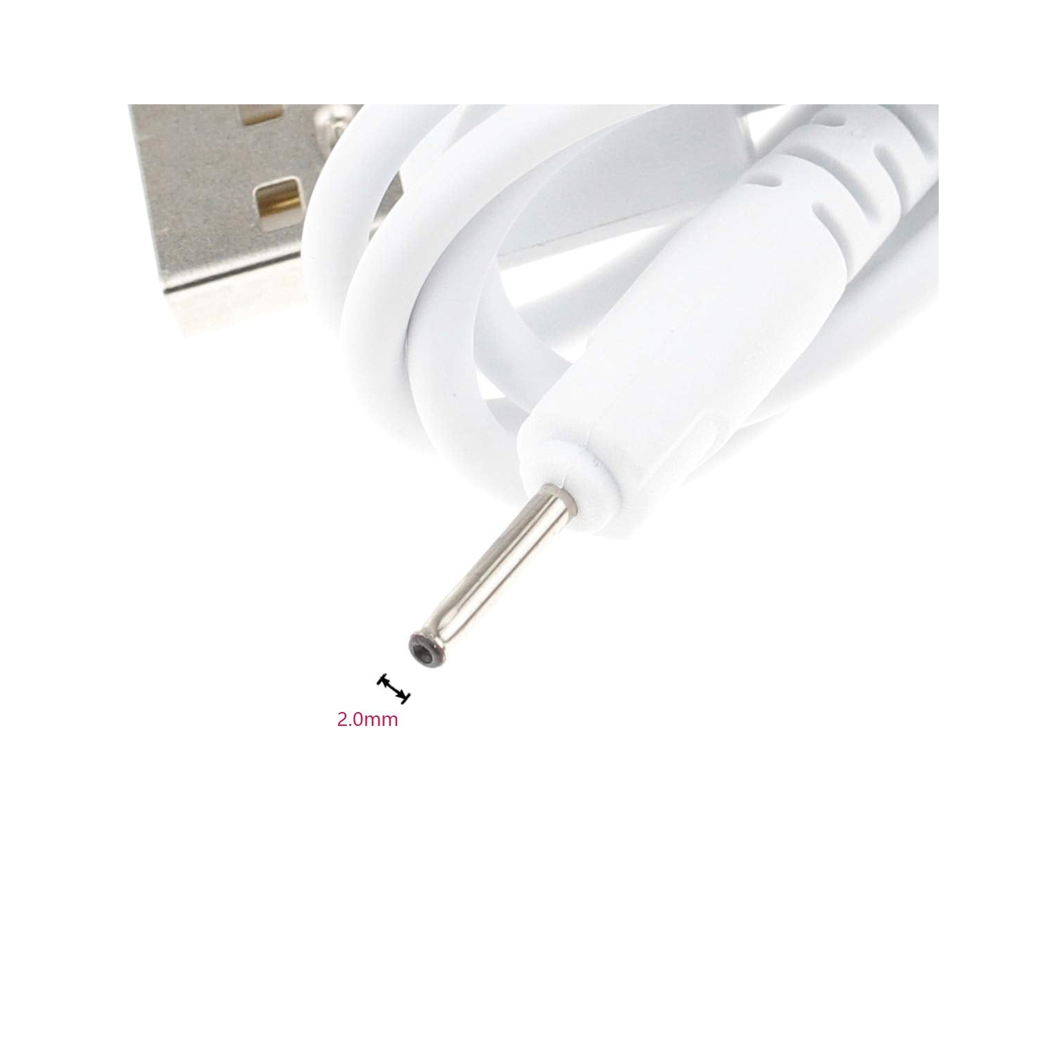 USB Charger Compatible with Stylus Pen Tablet Pen Huion P80/PE330/PF150/GT-P80/Q11K V1 Graphics Pen Barrel Jack 2.0mm