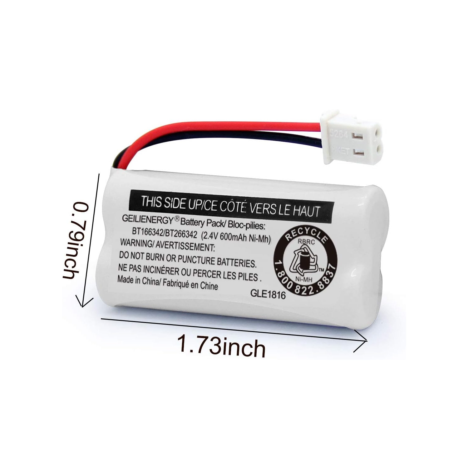 Replacement y BT166342 / BT266342 BT183342/BT283342 BT166342/BT266342 Compatible for Cordless