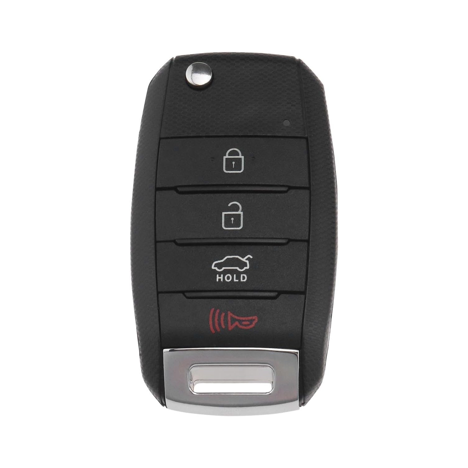 Folding Replacement Key Fob Cover Case Compatible with Kia Compatible with Sorento Keyless Entry Remote Control