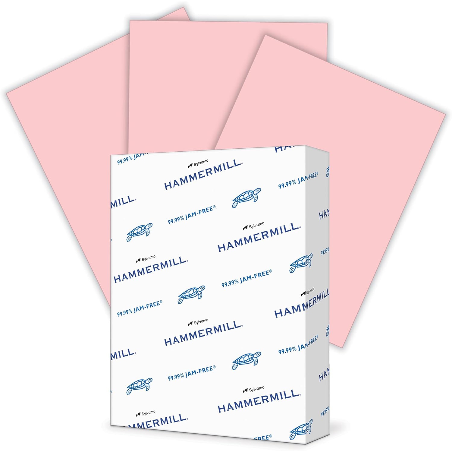 Colored Paper, 24 lb Pink Printer Paper, 8.5 x 11 - 1 Ream - Made in the USA, Pastel Paper