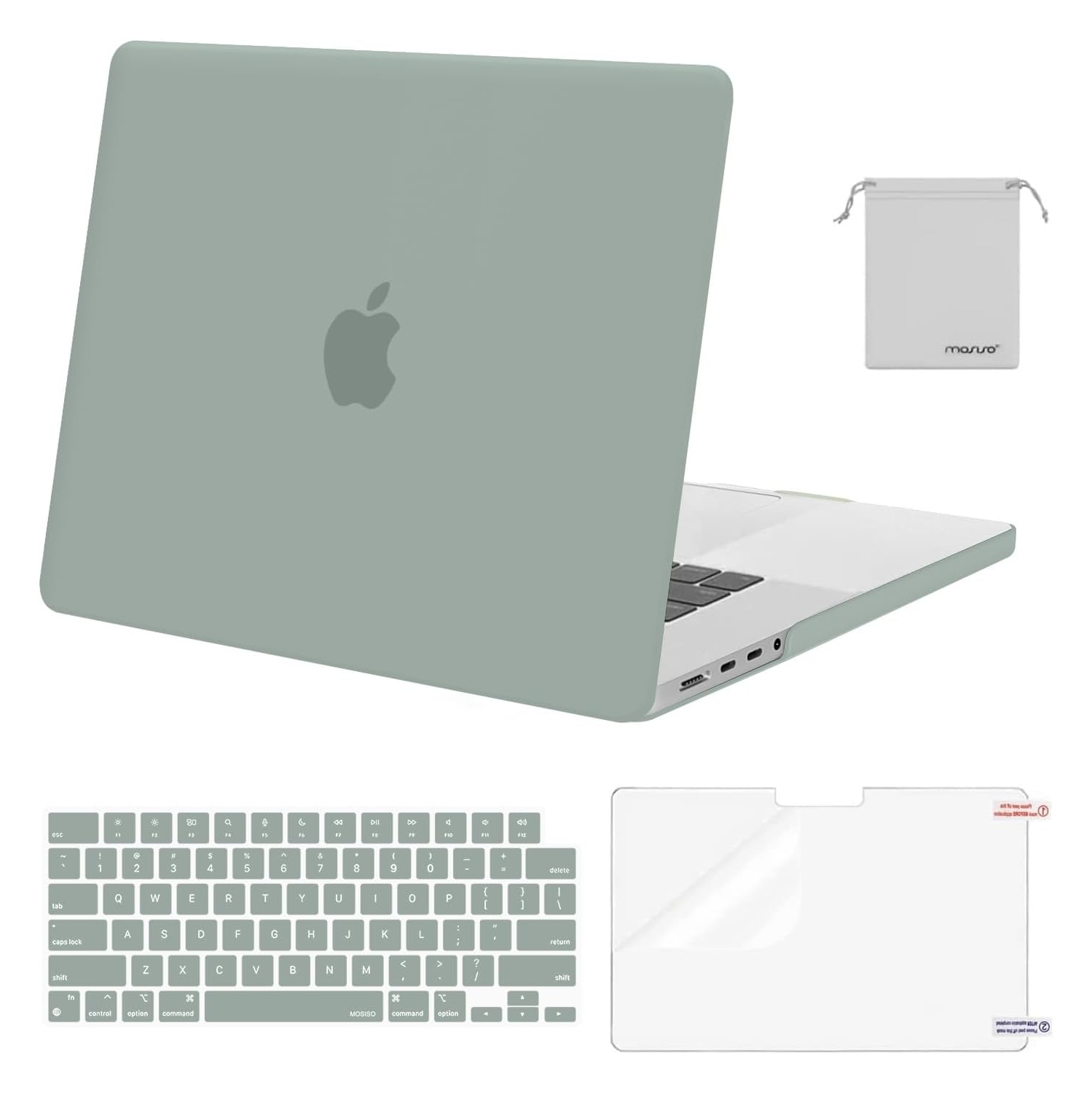 Compatible avec l'étui pour MacBook Pro 16&nbsp;po version 2024 2023 2022 2021 M3 A2991 M2 A2780 M1 A2485 Pro Max,