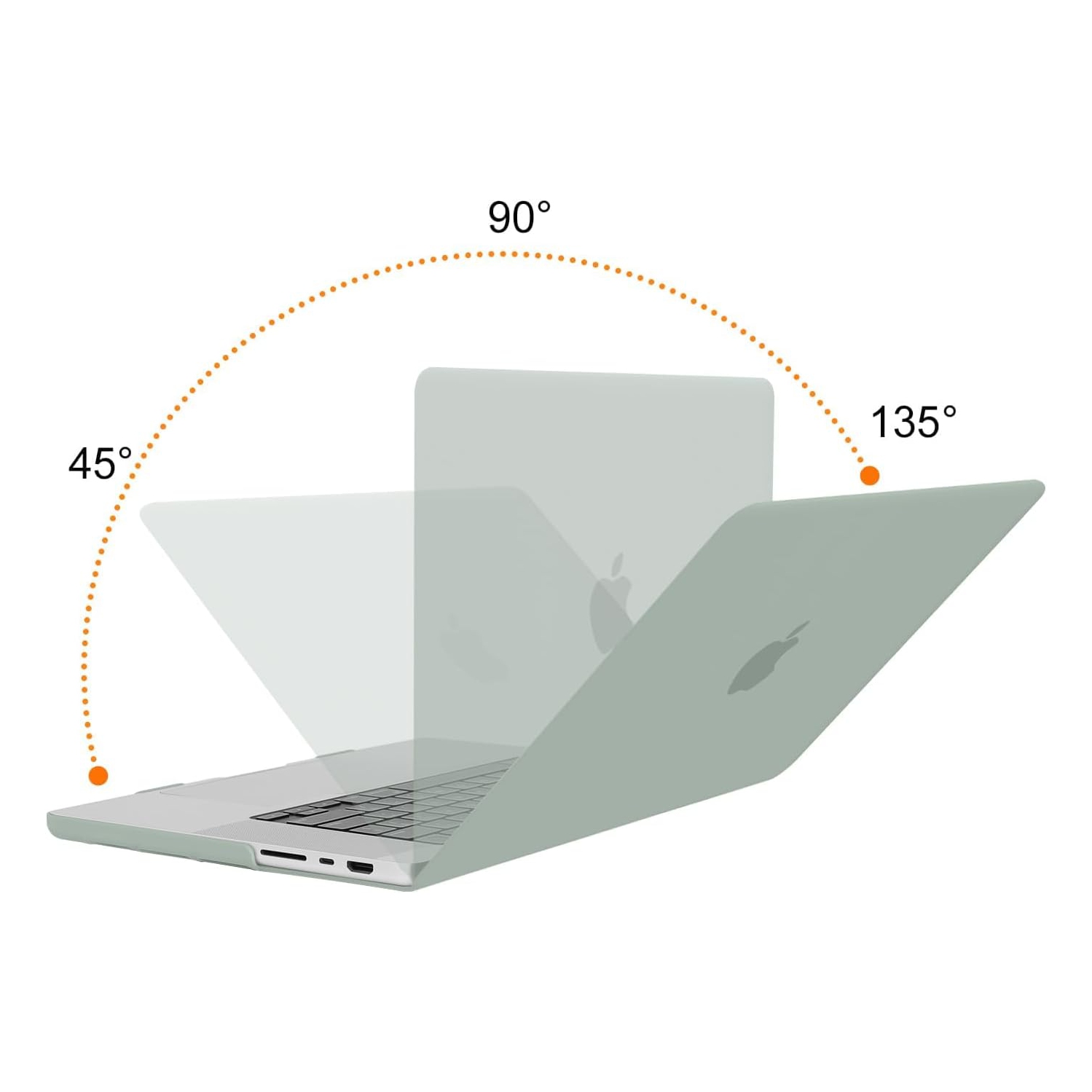 Compatible avec l'étui pour MacBook Pro 16&nbsp;po version 2024 2023 2022 2021 M3 A2991 M2 A2780 M1 A2485 Pro Max,