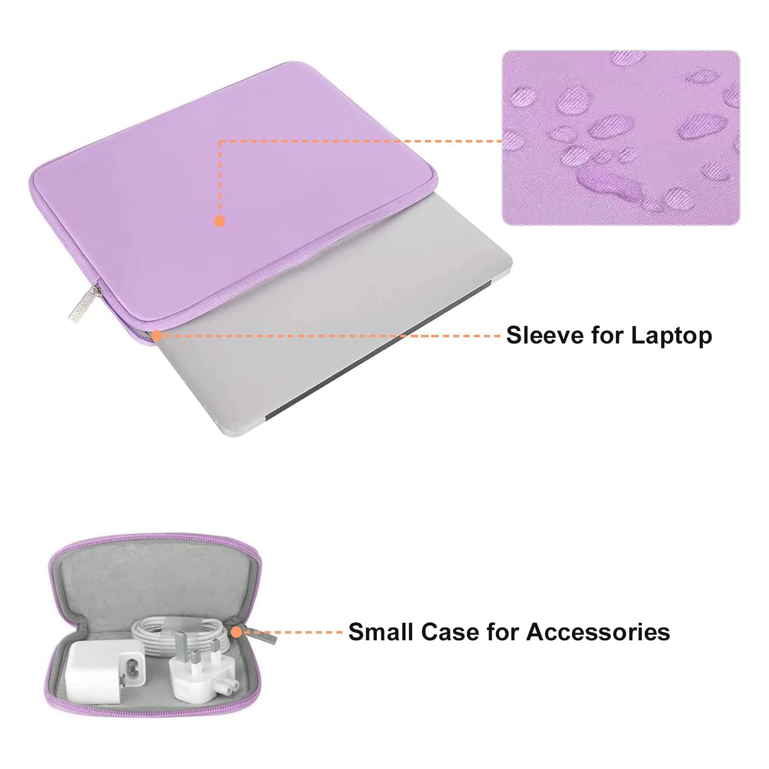 Laptop Sleeve Compatible with MacBook Air 13 inch M3 A3113 M2 A2681 M1 A2337 A2179 A1932 / Pro 13 M2 M1 A2338