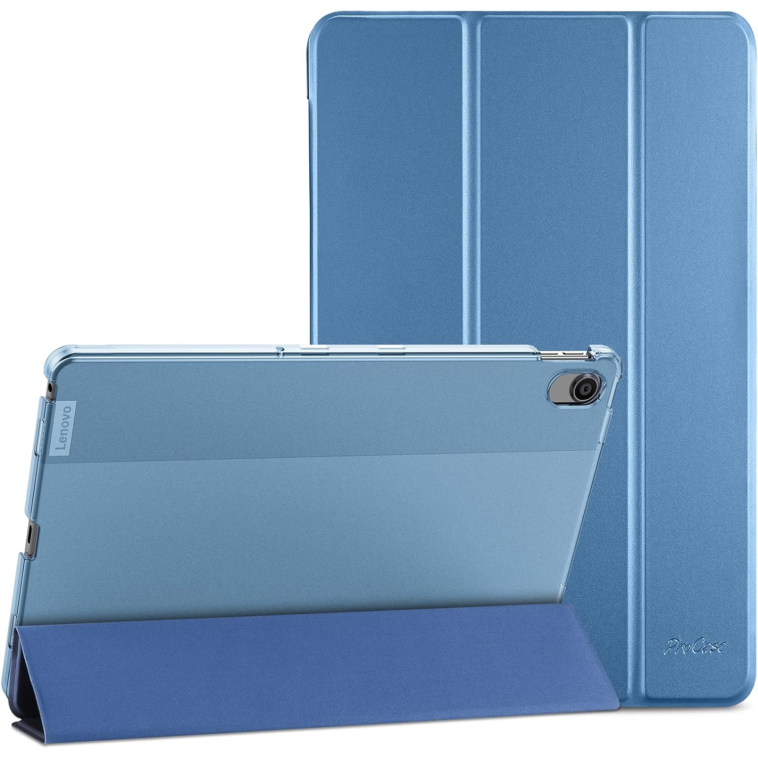 Pour l'étui pour Tab M10 Plus de 10,6&nbsp;po 2022 3ᵉ gén de Lenovo, étui mince à dos rigide protecteur Smart Cover