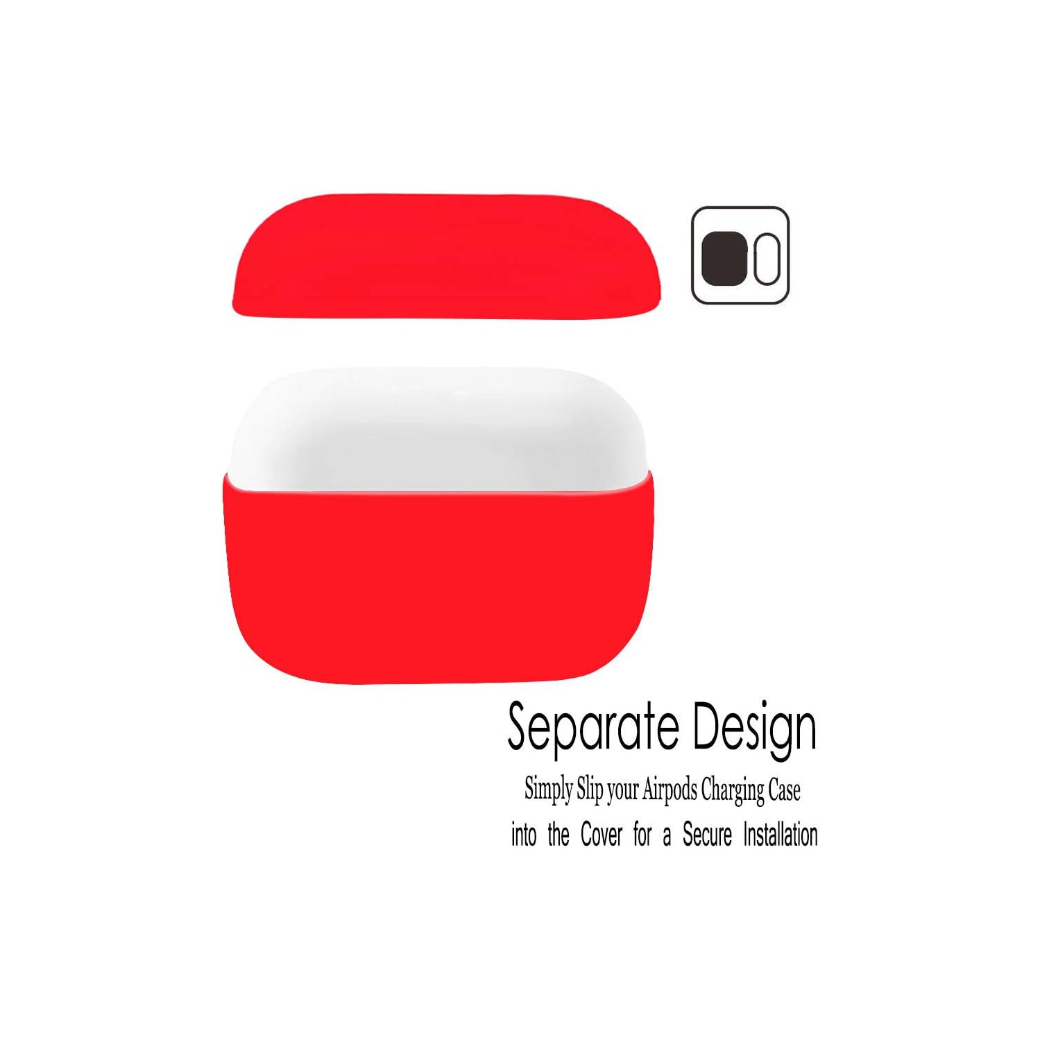 Airpods Pro Case, Protective Ultra-Thin Soft Silicone Shockproof Non-Slip Protection Accessories Cover Case