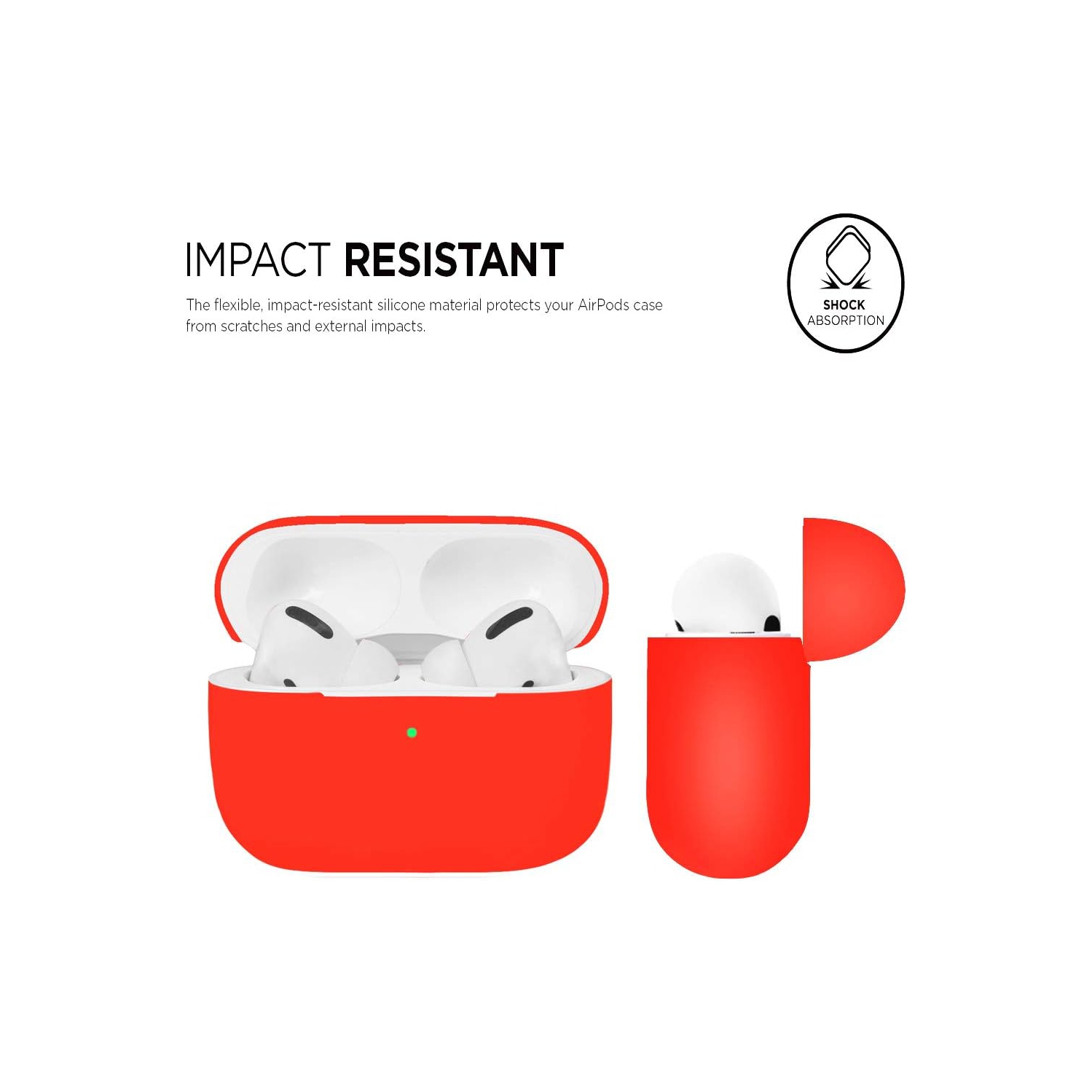 Airpods Pro Case, Protective Ultra-Thin Soft Silicone Shockproof Non-Slip Protection Accessories Cover Case