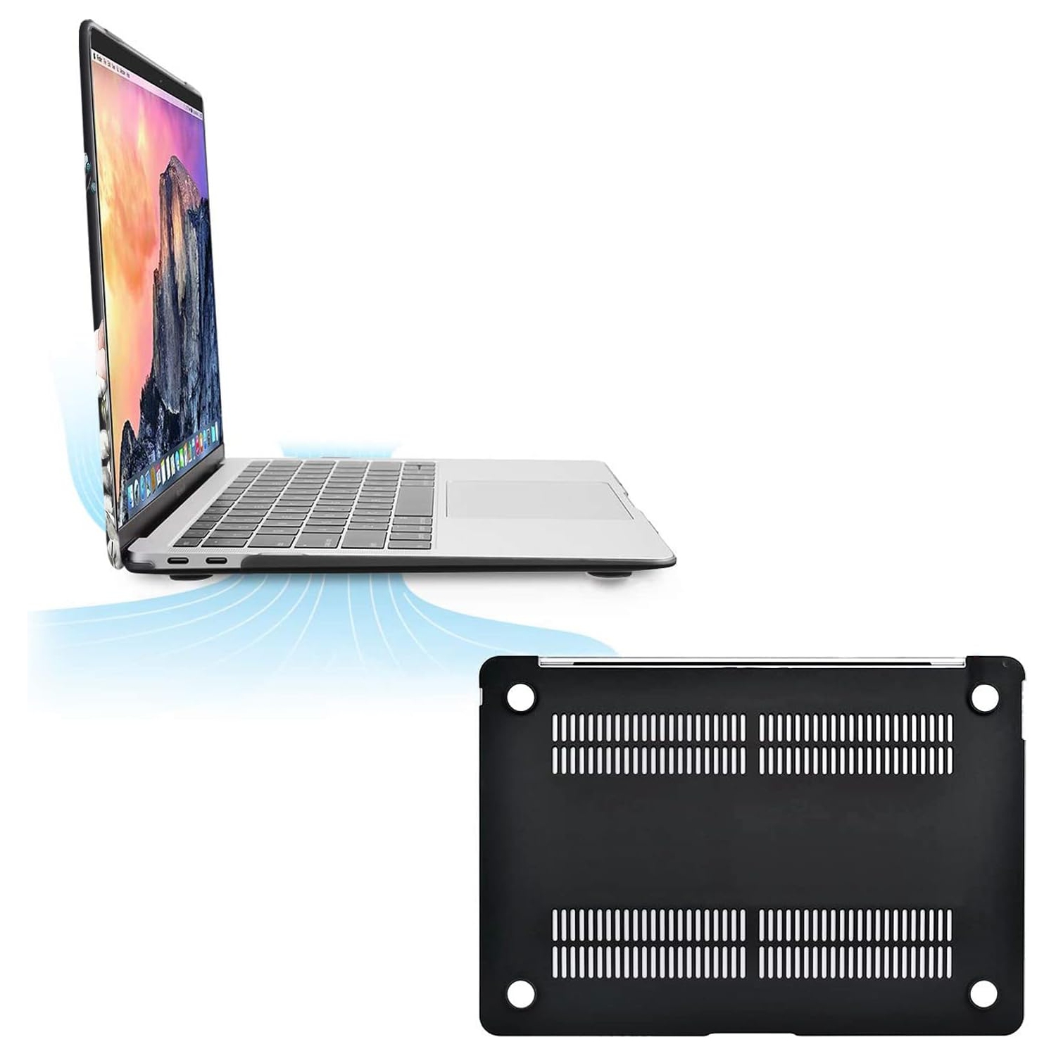 Compatible with MacBook Air 13 inch Case 2022 2021 2020 2019 2018 A2337 M1 A2179 A1932 Retina Display Touch