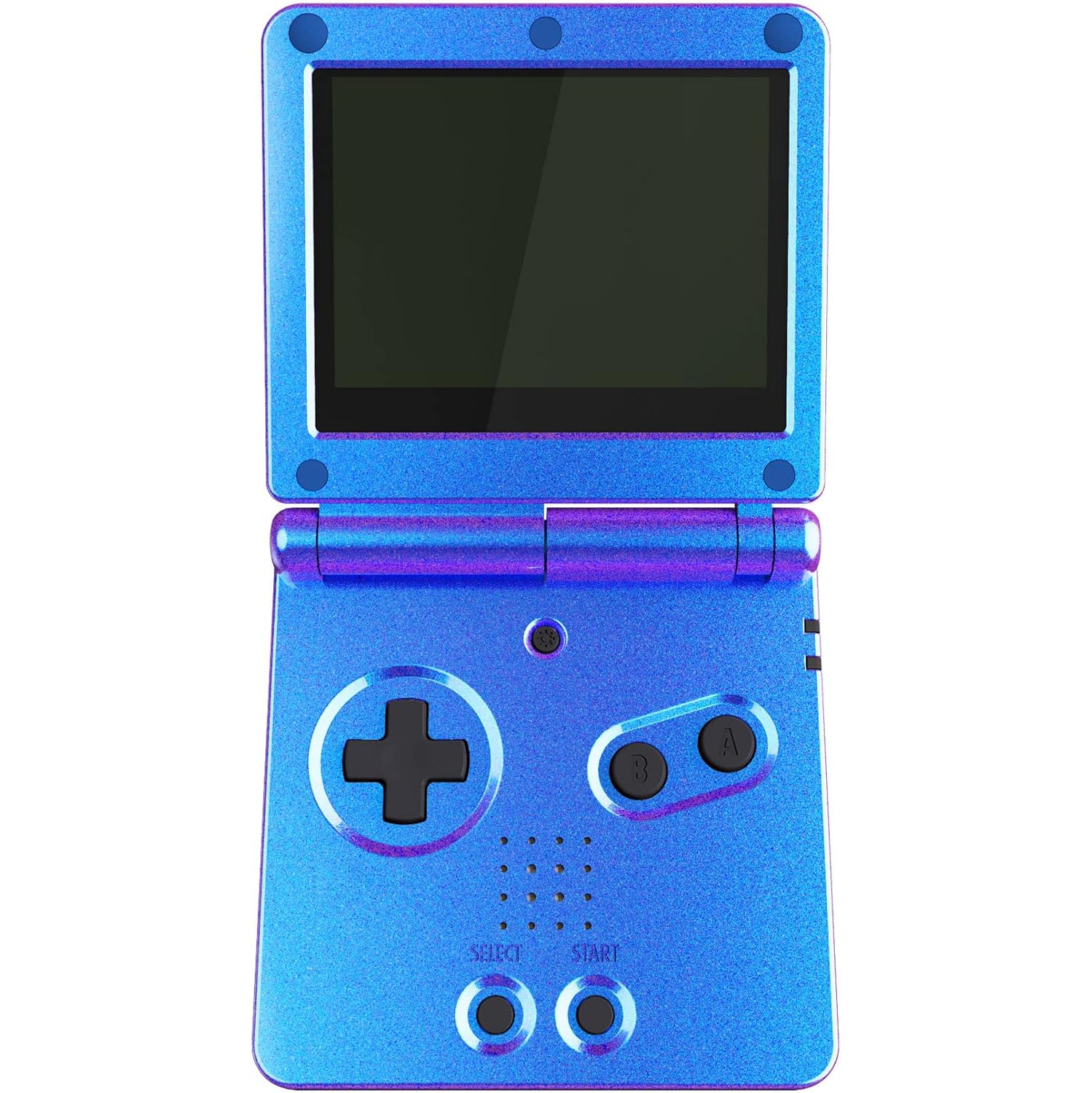 IPS Ready Upgraded Chameleon Purple Blue Glossy Custom Replacement Housing Shell for Gameboy Advance SP GBA