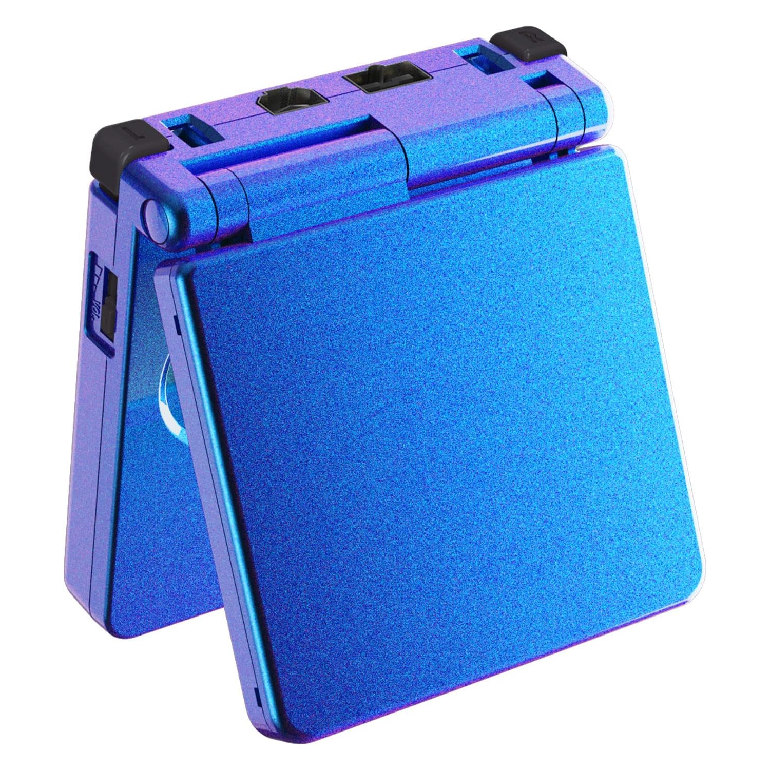 IPS Ready Upgraded Chameleon Purple Blue Glossy Custom Replacement Housing Shell for Gameboy Advance SP GBA