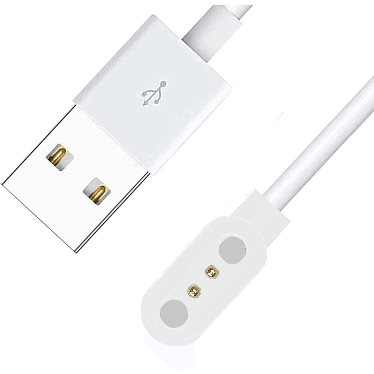 Chargeur pour montre intelligente ID208 Plus, câble de recharge USB magnétique Câble de chargement de rechange compatible avec WMK ID208