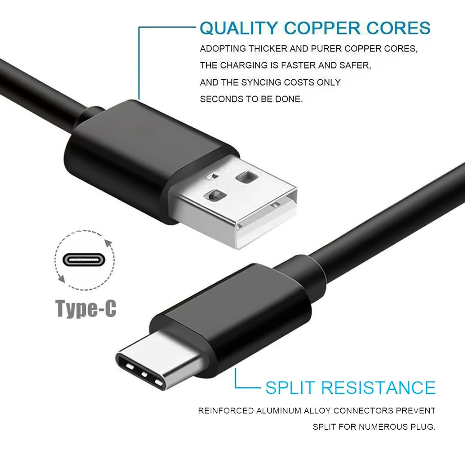 iPhone 15 Car Carplay Cable Cord, USB A to USB C Charger Charging Cable for iPhone 15, 15 Pro Max, 15 Plus, iPad 10th
